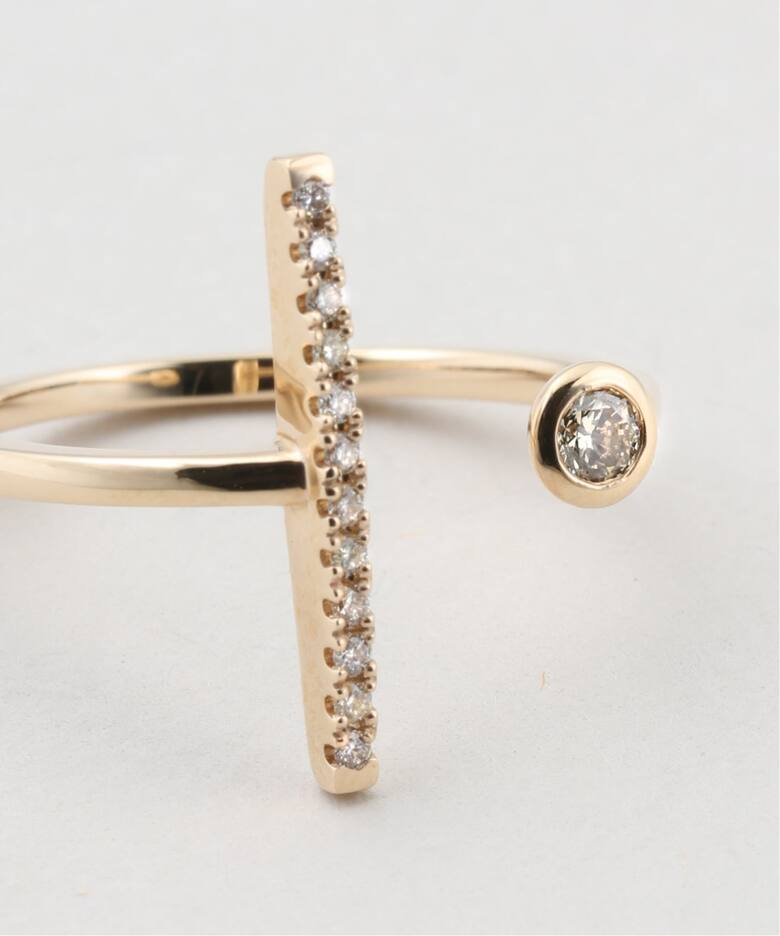 Hirotaka/ヒロタカ Gossamer Short Diamond Ring（リング）｜NOBLE 