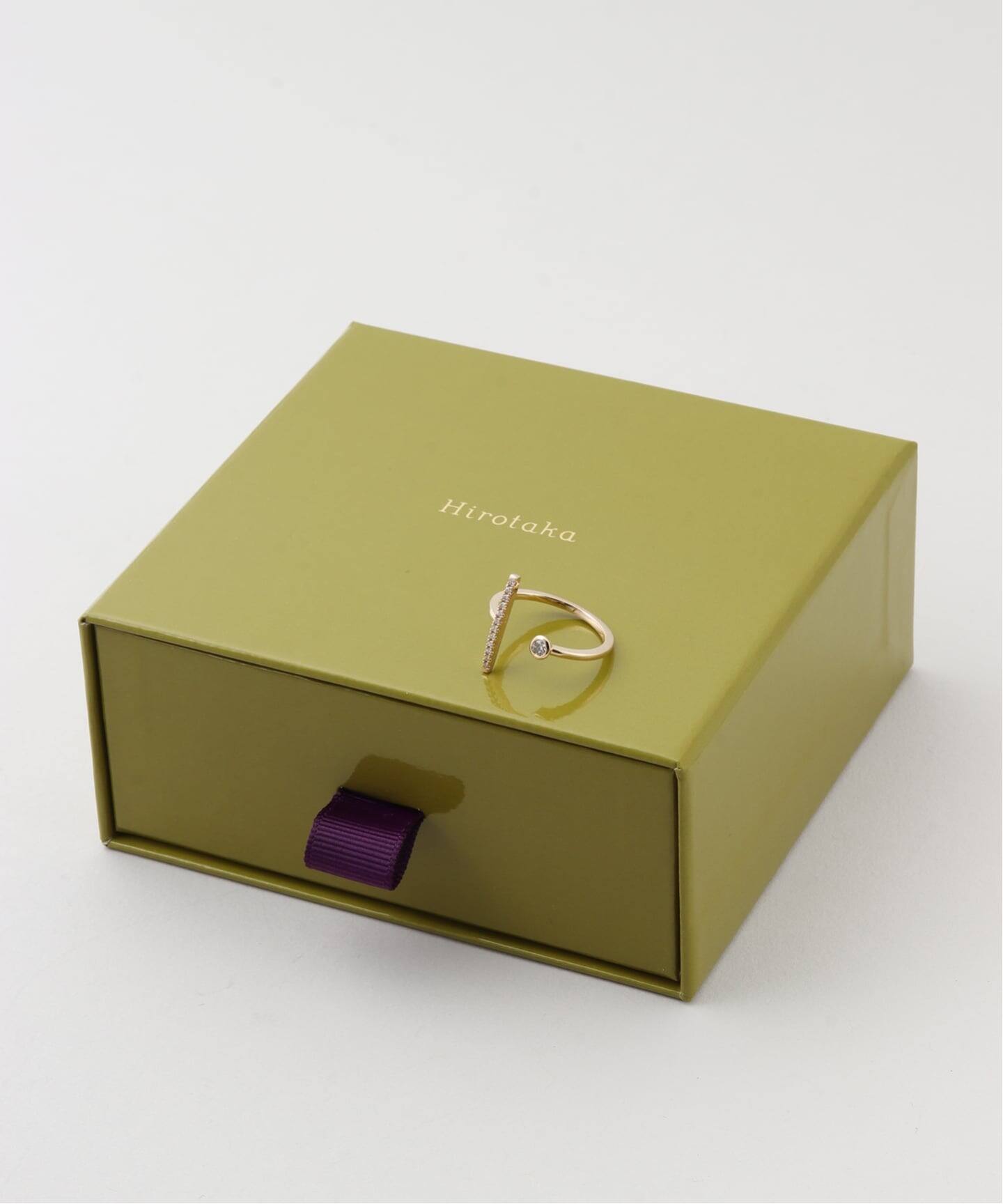 Hirotaka/ヒロタカ Gossamer Short Diamond Ring（リング）｜NOBLE
