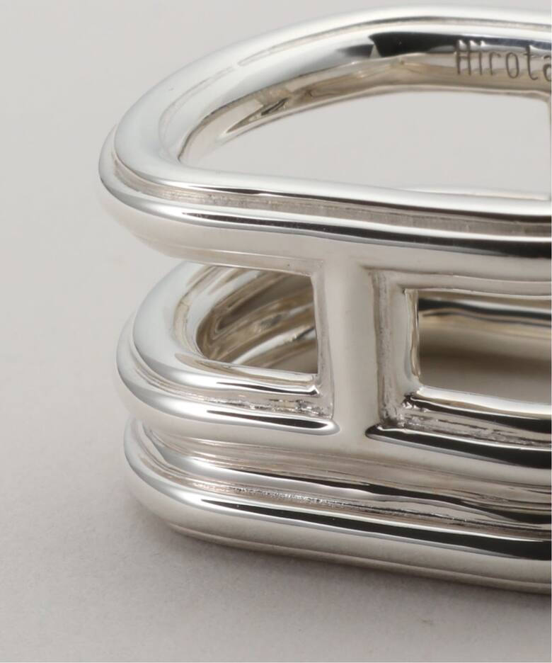 Hirotaka/ヒロタカ Sand Dune Layered Ring（リング）｜NOBLE