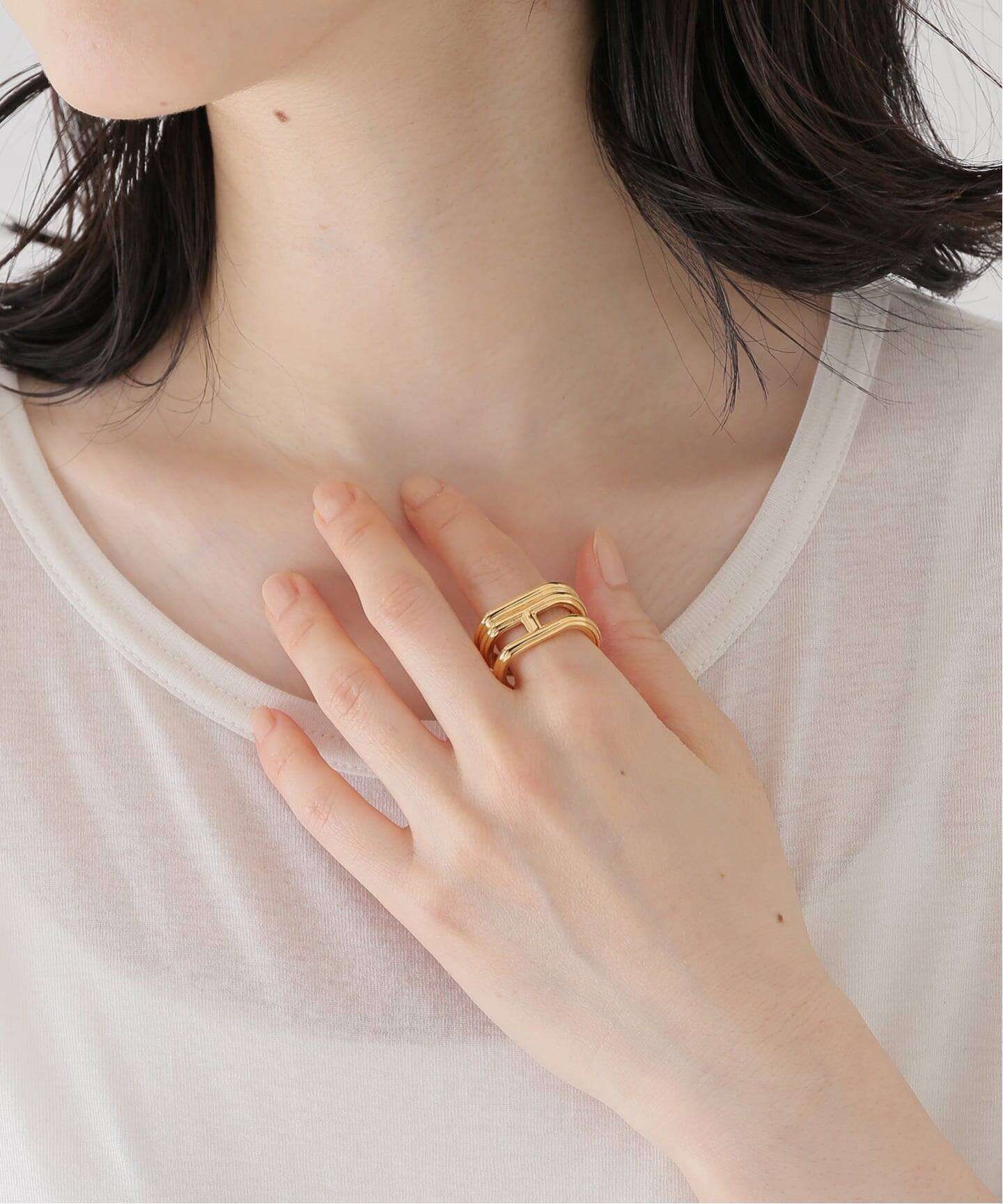 Hirotaka/ヒロタカ Sand Dune Layered Ring(リング)|NOBLE Hirotaka/ヒロタカ Sand Dune Layered Ring(リング)|NOBLE