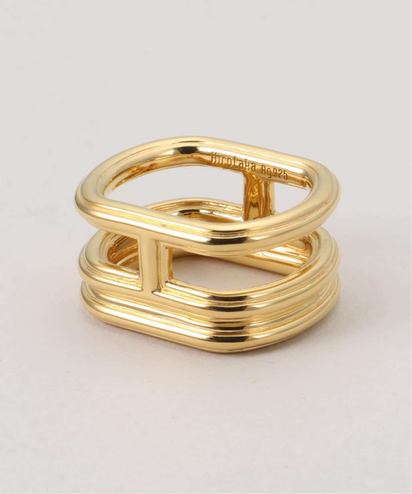 Hirotaka/ヒロタカ Sand Dune Layered Ring（リング）｜NOBLE