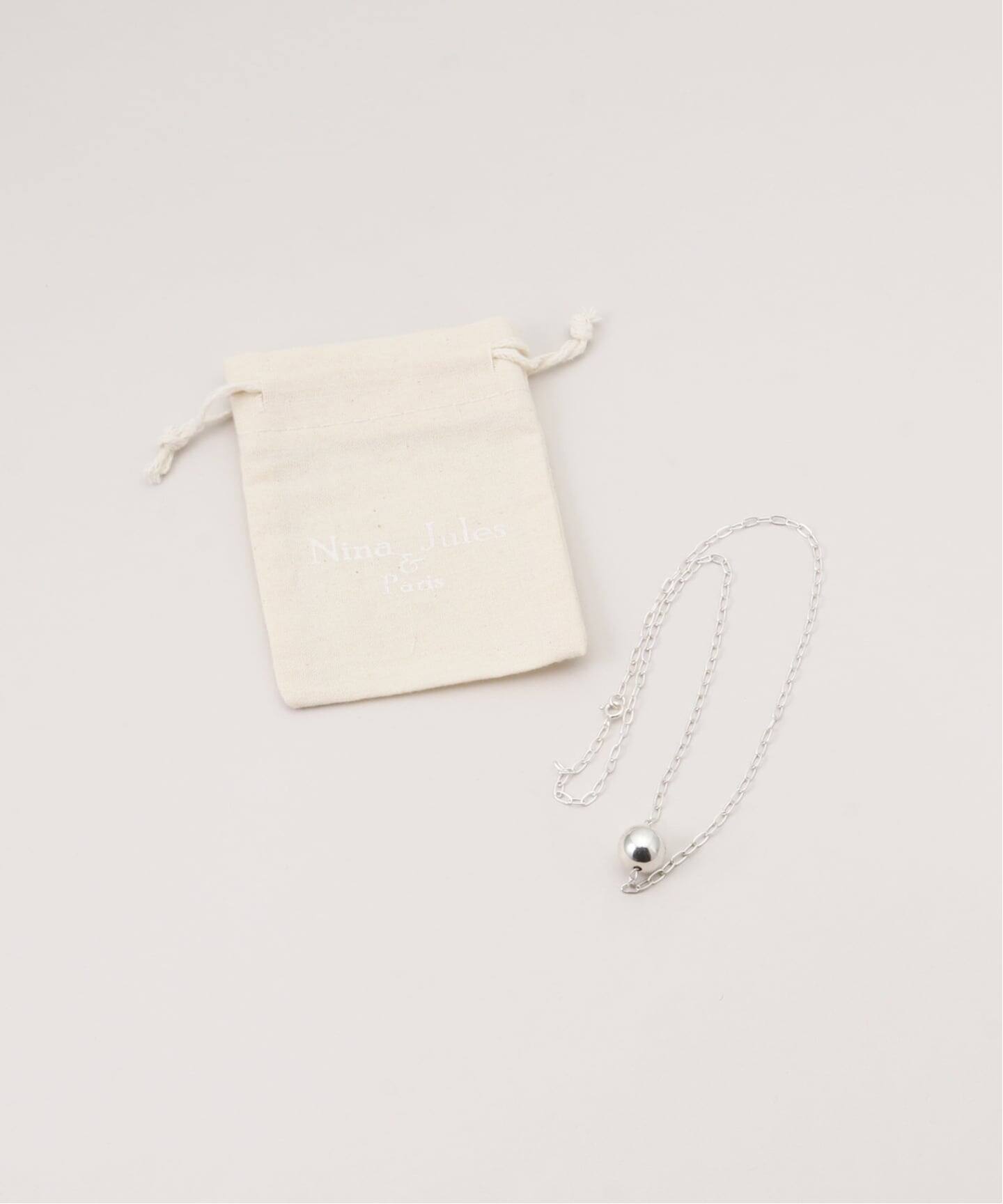 Nina&Jules/ニナ・エ・ジュールSingle Ball Chain Necklace 