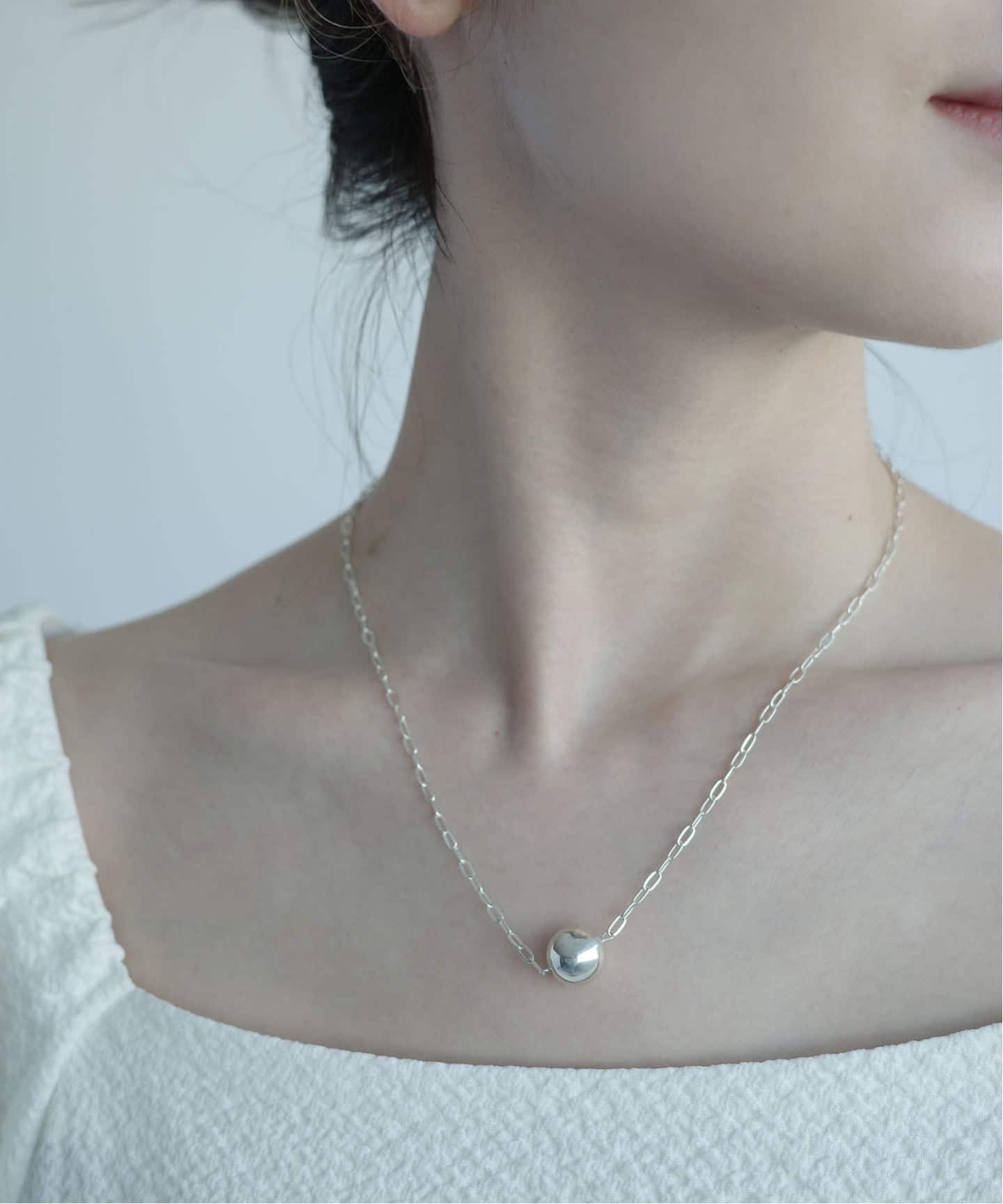 Nina&Jules/ニナ・エ・ジュールSingle Ball Chain Necklace