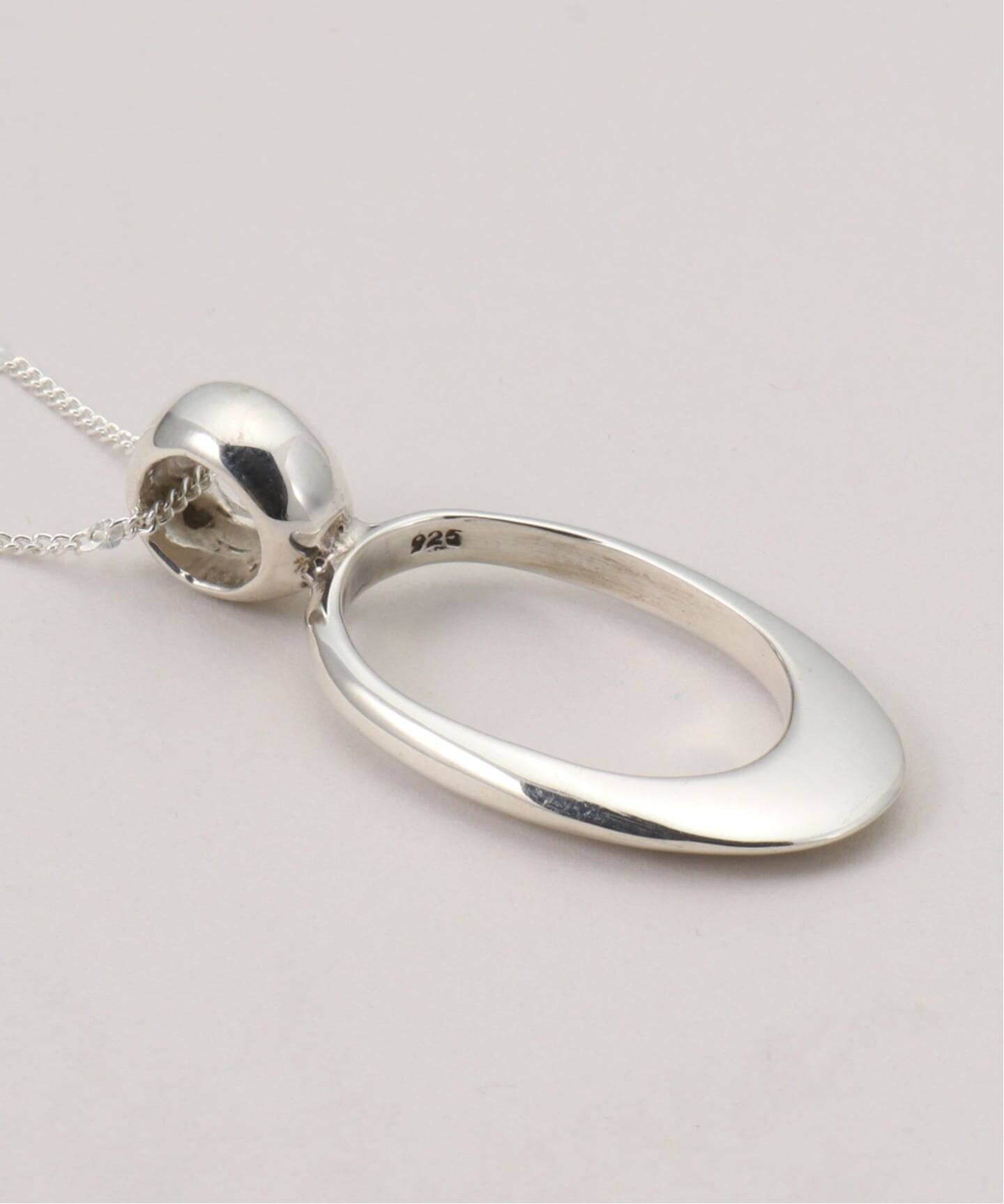Nina&Jules/ニナ・エ・ジュールOval Pendant necklace 70cm