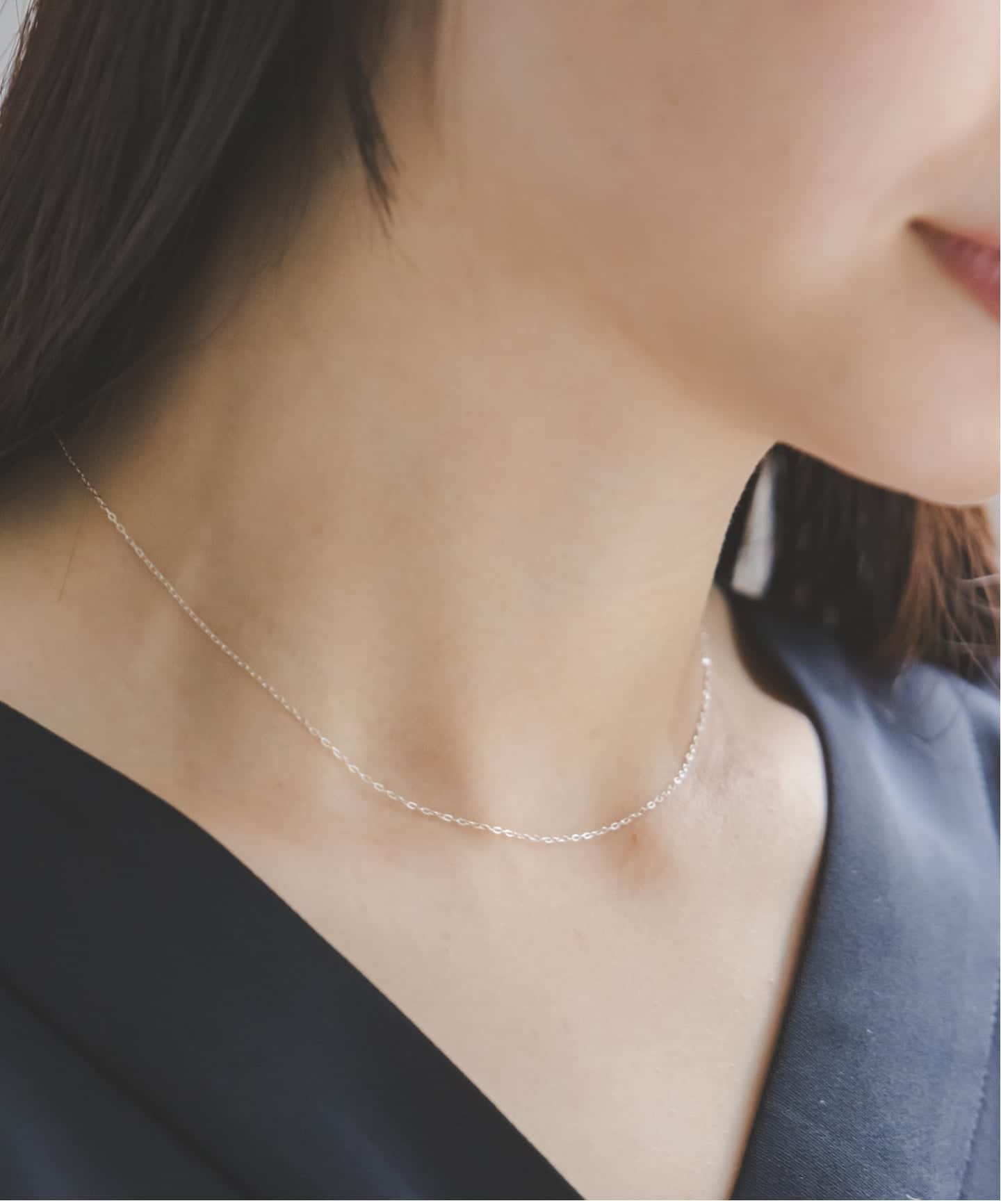 も*び様 ノーブル 予約》norme/ノーム tag chain necklace(シルバー)（ネックレス