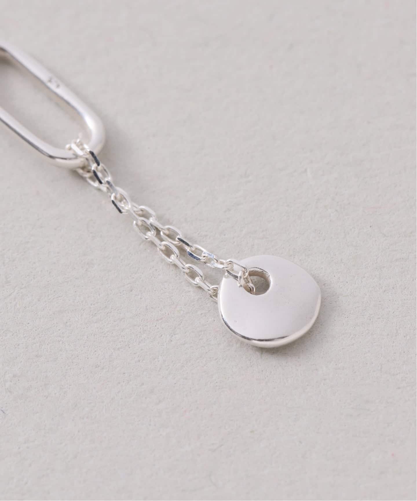 予約》norme/ノーム tag chain necklace(シルバー)（ネックレス