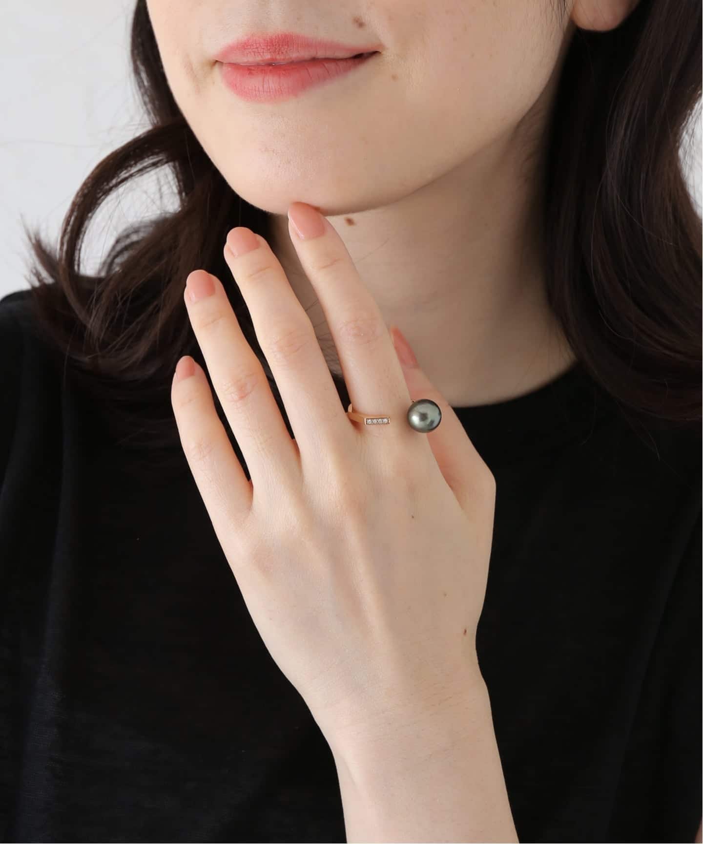 Hirotaka/ヒロタカ Manhhatan Pearl Diamond Ring（リング）｜NOBLE