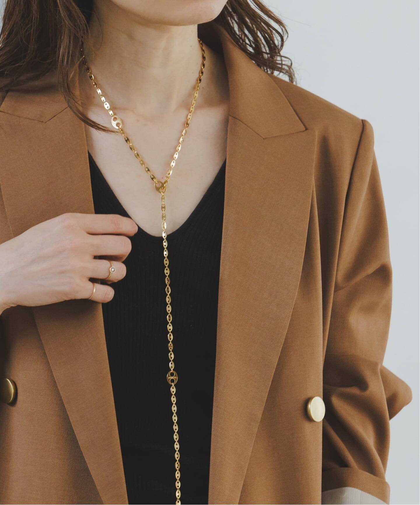 in mood/インムード PETITE ANCOR necklace(ゴールド)（ネックレス 