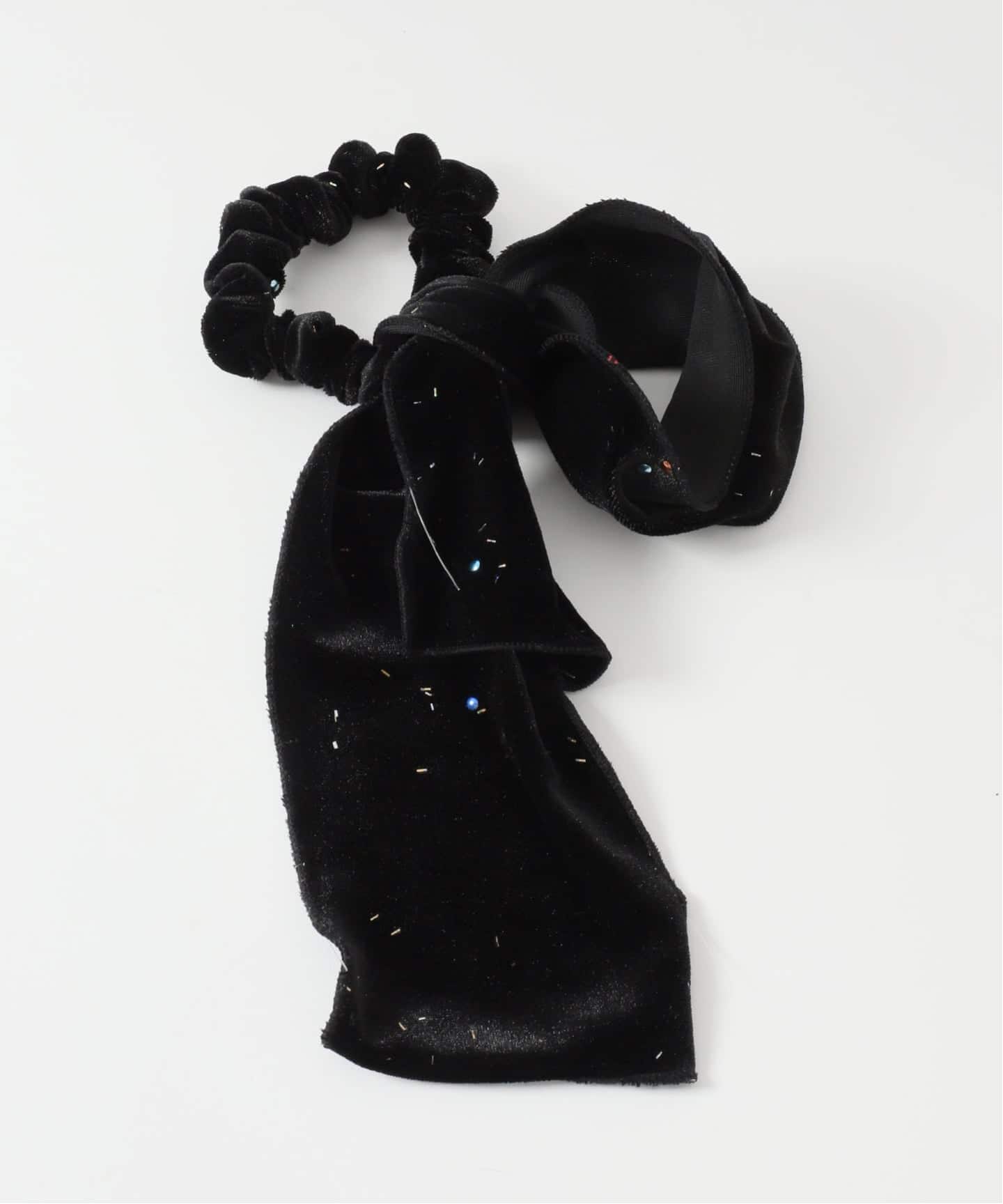 TRESSE/トレス Sparkly velour ribbon chouchou（ヘアアクセサリー