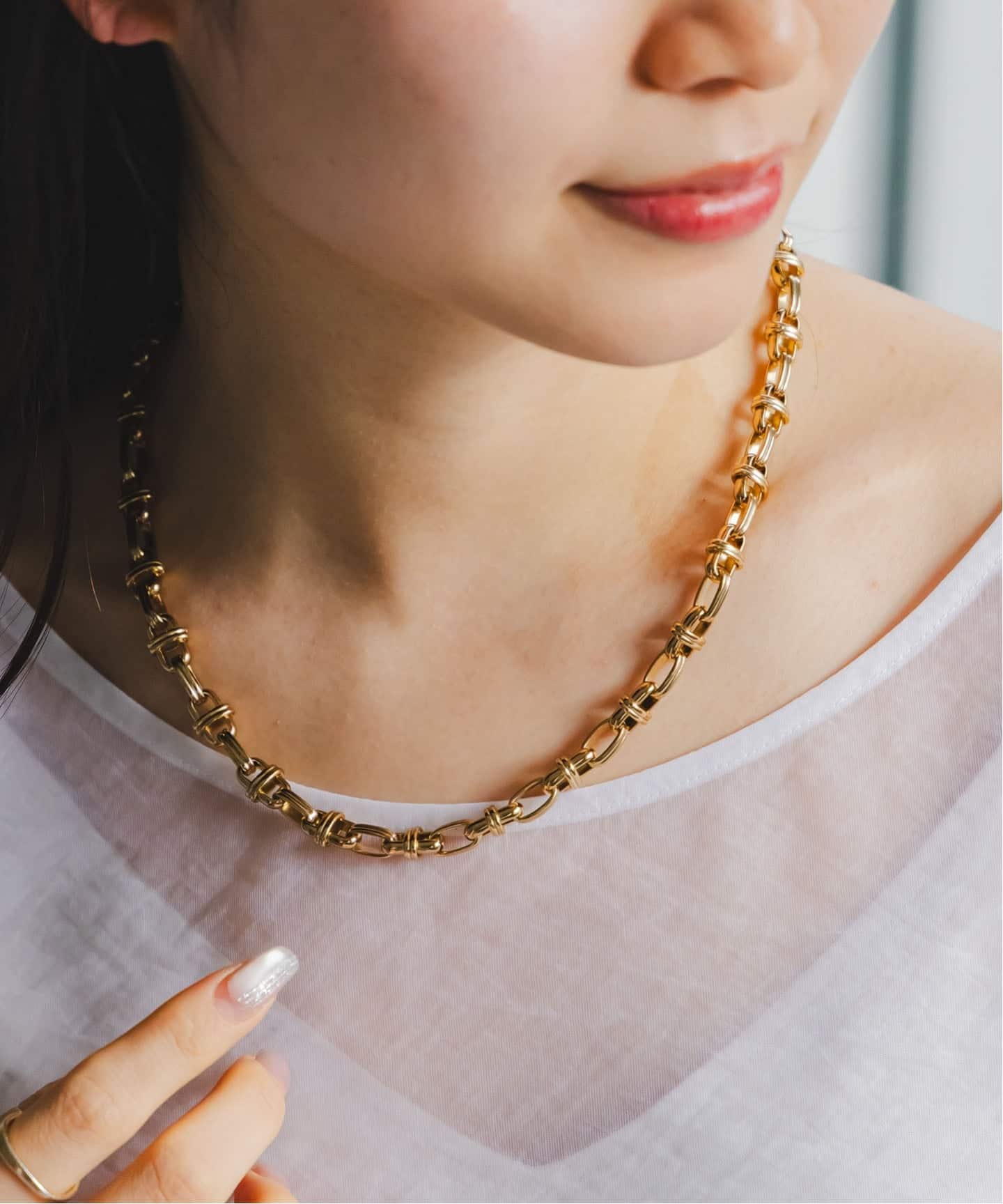 NOBLE別注・WEB限定追加5》 in mood/インムード HI-チェーンネックレス