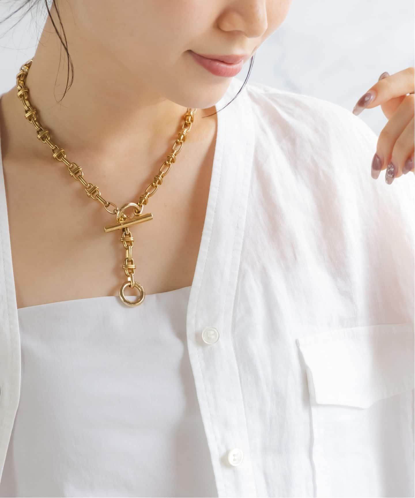 NOBLE別注・WEB限定追加5》 in mood/インムード HI-チェーンネックレス