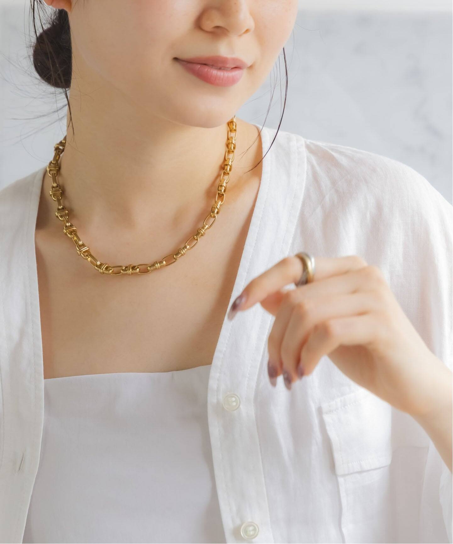 NOBLE別注・WEB限定追加5》 in mood/インムード HI-チェーンネックレス
