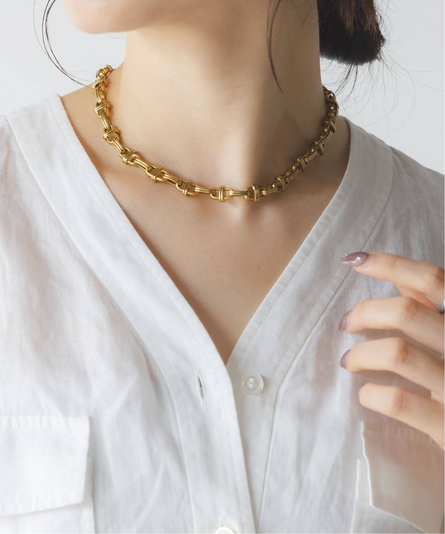 NOBLE別注・WEB限定追加5》 in mood/インムード HI-チェーンネックレス