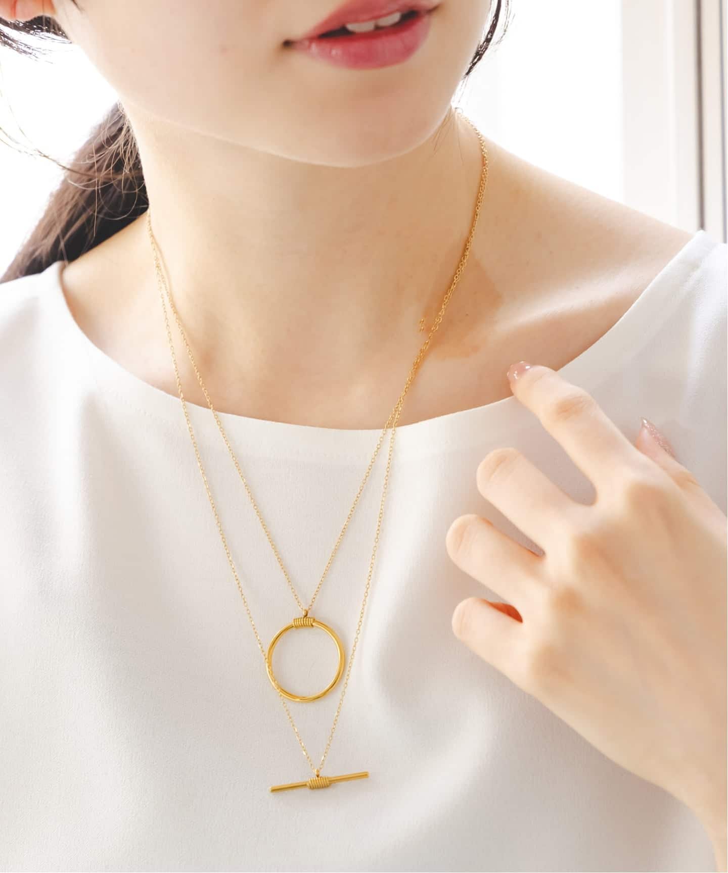 追加》PETIT MOMENTS/プティモーメント Devin Necklace（ネックレス