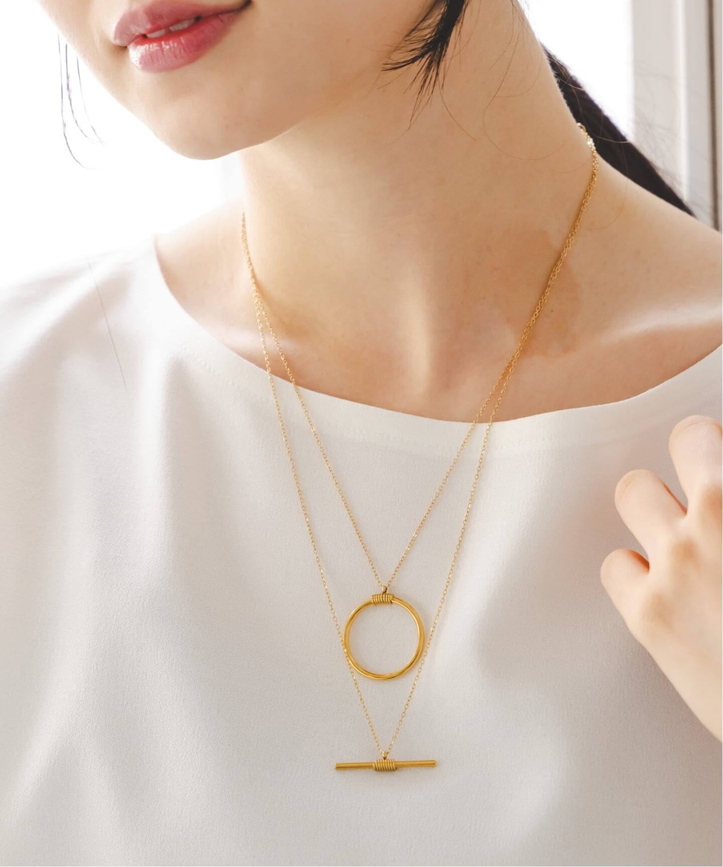 追加》PETIT MOMENTS/プティモーメント Devin Necklace（ネックレス 
