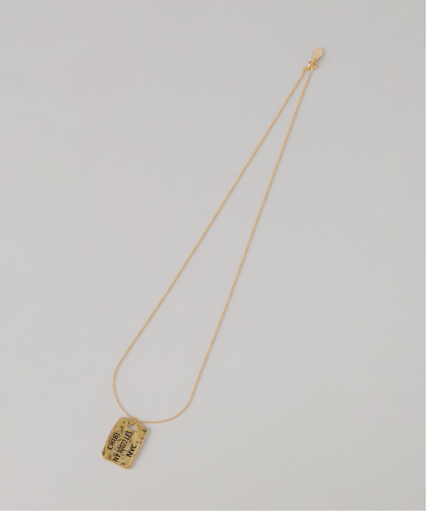 chibi jewels/チビジュエルズ Idintification Tag Necklace