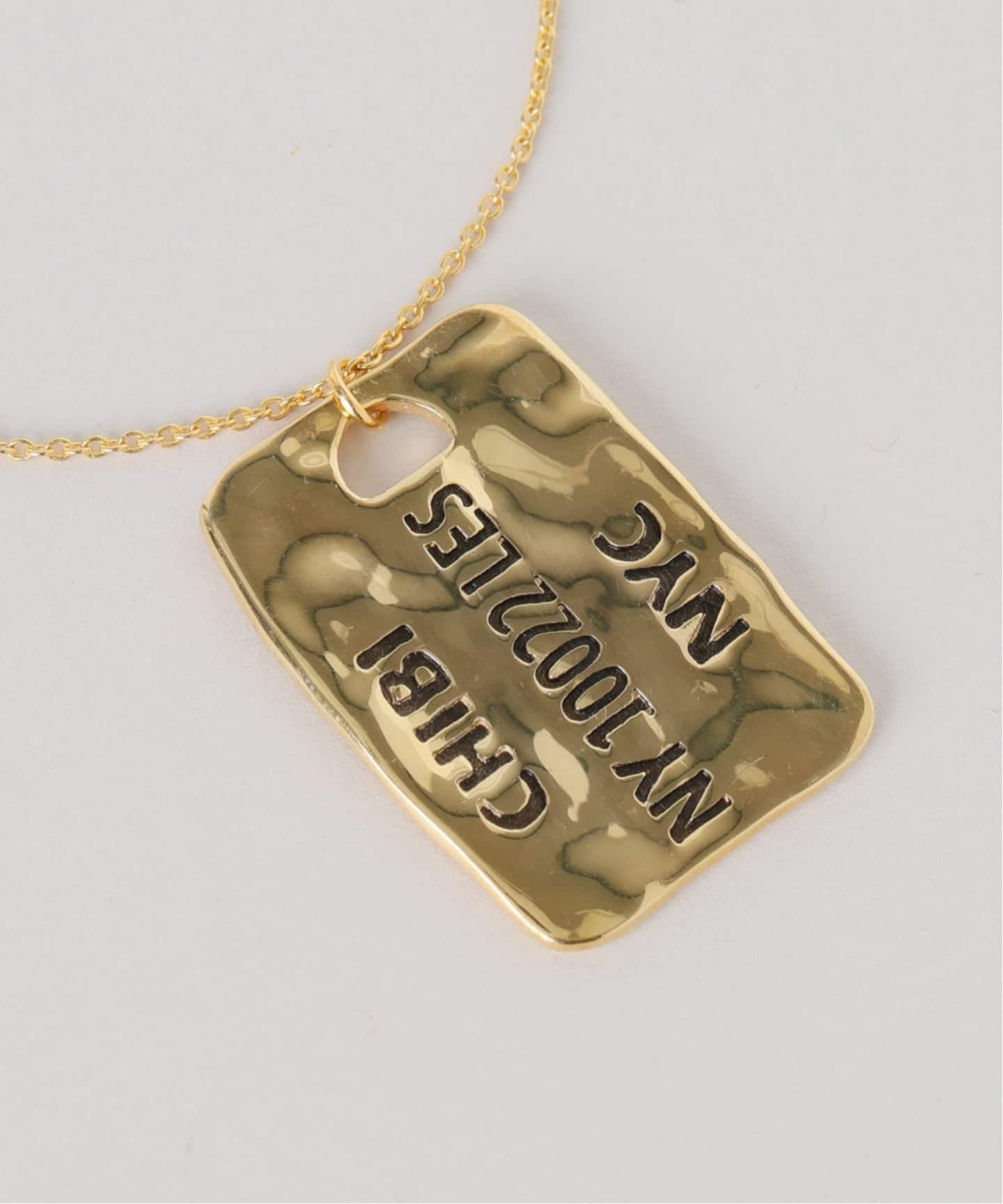 chibi jewels/チビジュエルズ Idintification Tag Necklace