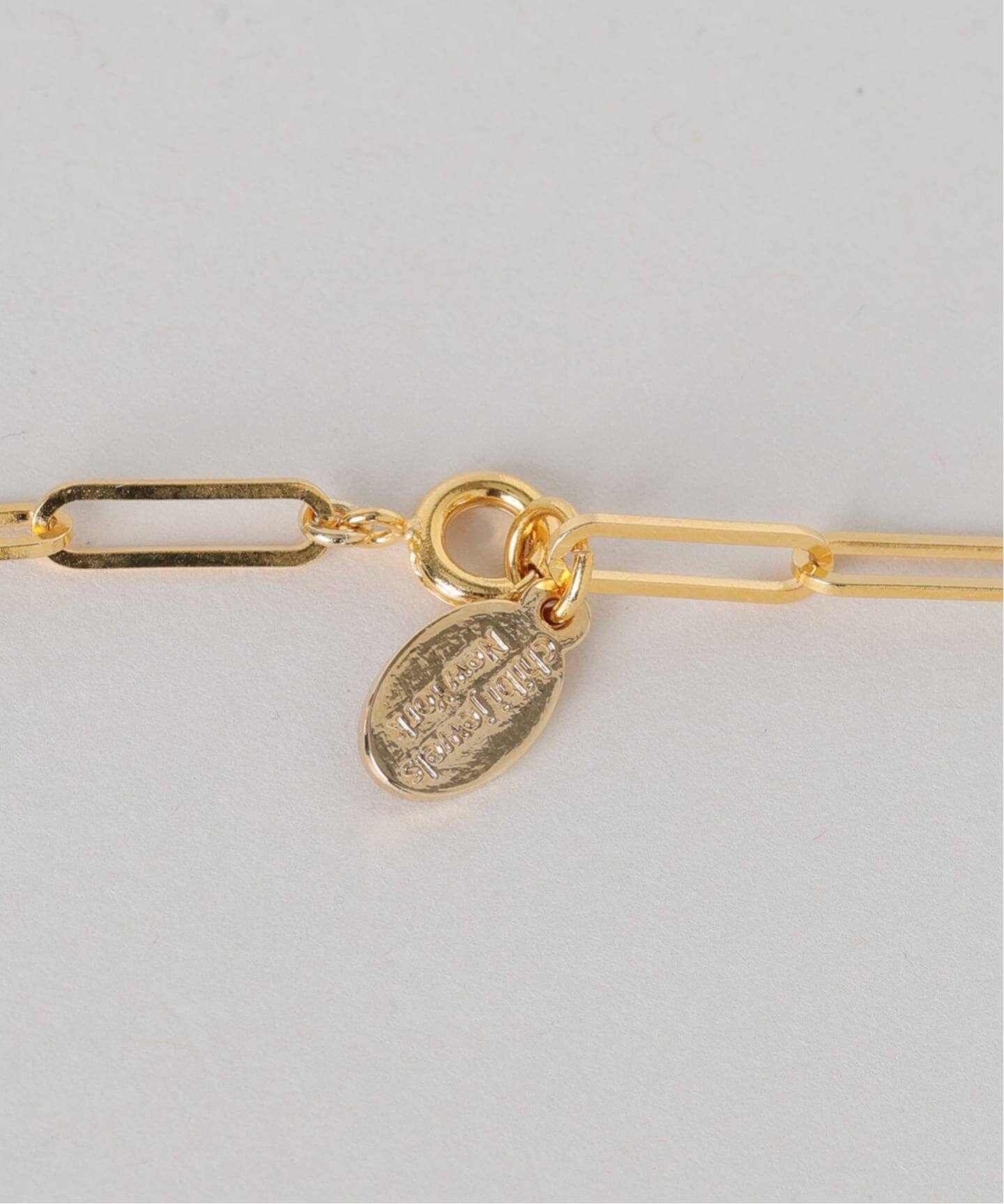 chibi jewels/チビジュエルズ rectangle chain Mex Coin Necklace