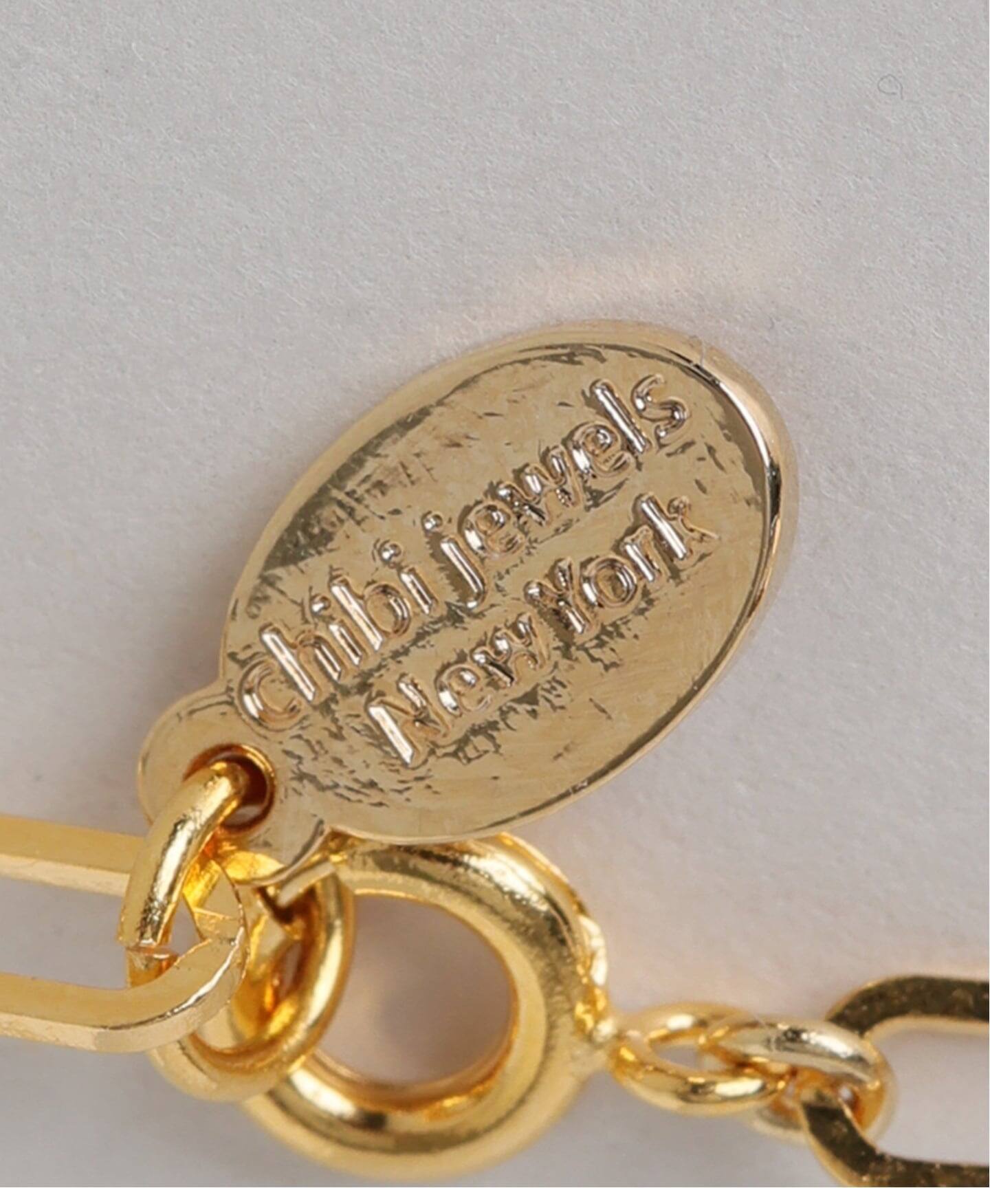 chibi jewels/チビジュエルズ rectangle chain Mex Coin Necklace