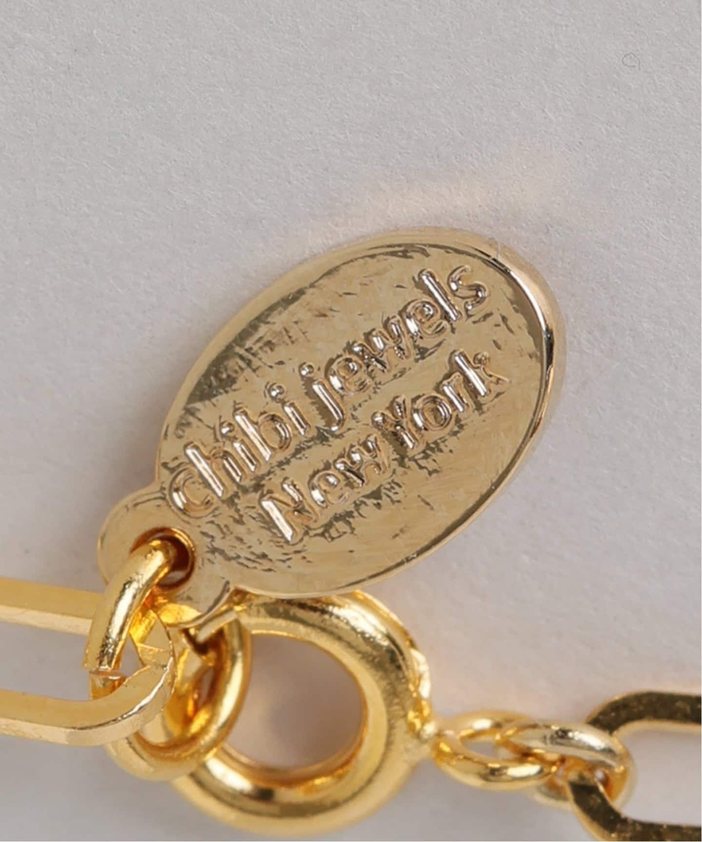 chibi jewels/チビジュエルズ rectangle chain Mex Coin Necklace