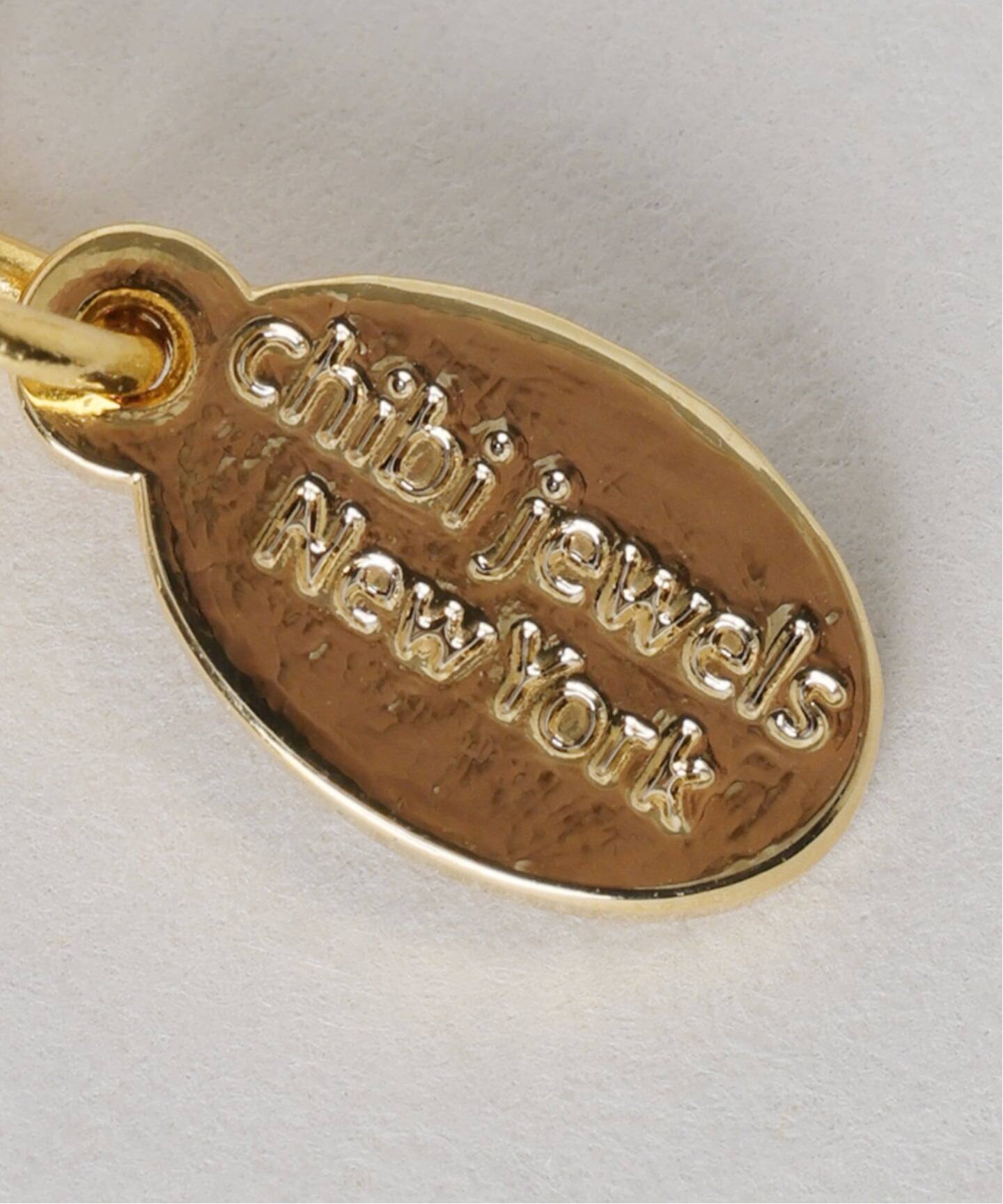 chibi jewels/チビジュエルズ mini rectangle chain Mex Coin necklace