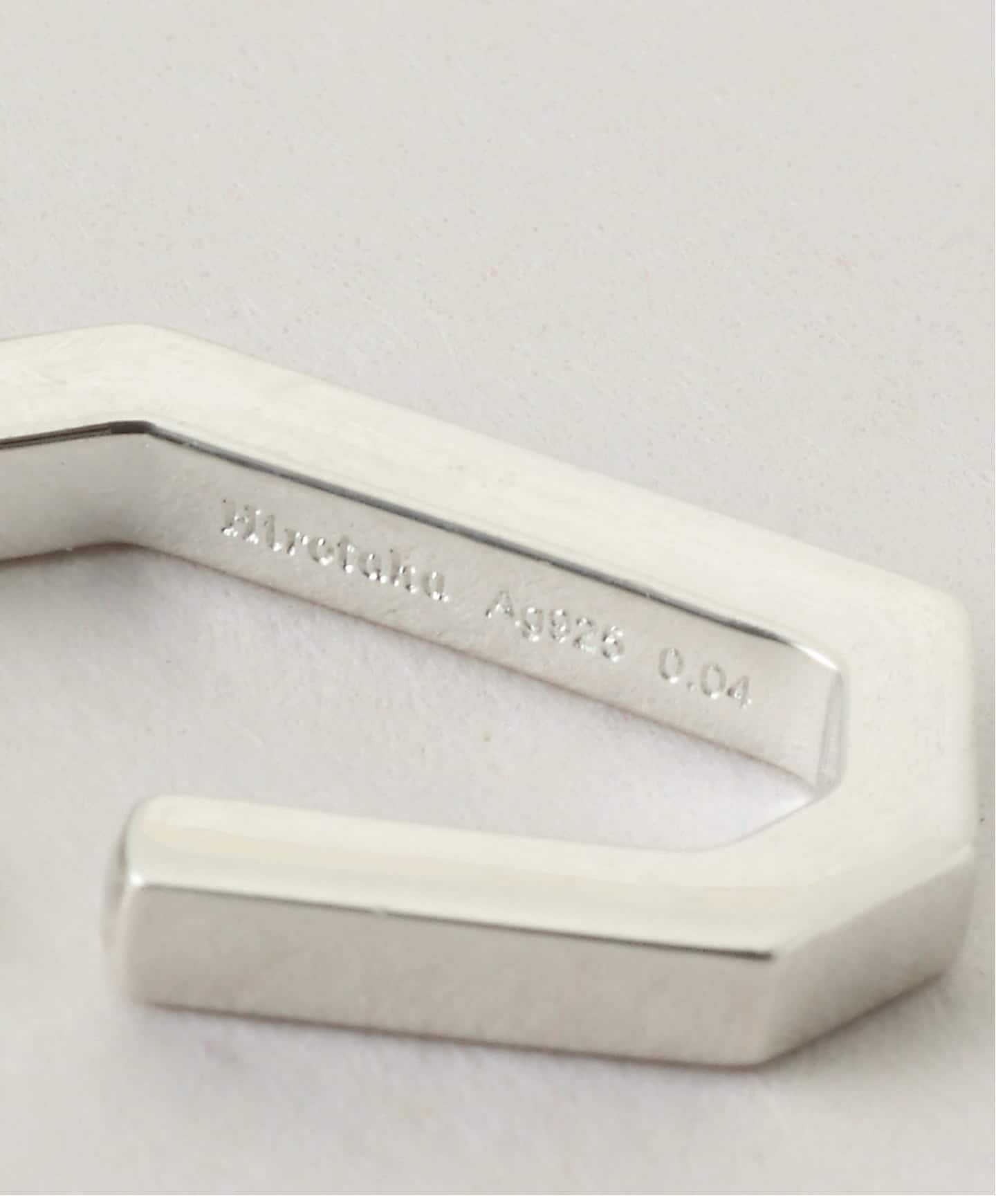 Hirotaka/ヒロタカ MANHATTAN Polygon Diamond Ear C（ピアス（片耳用