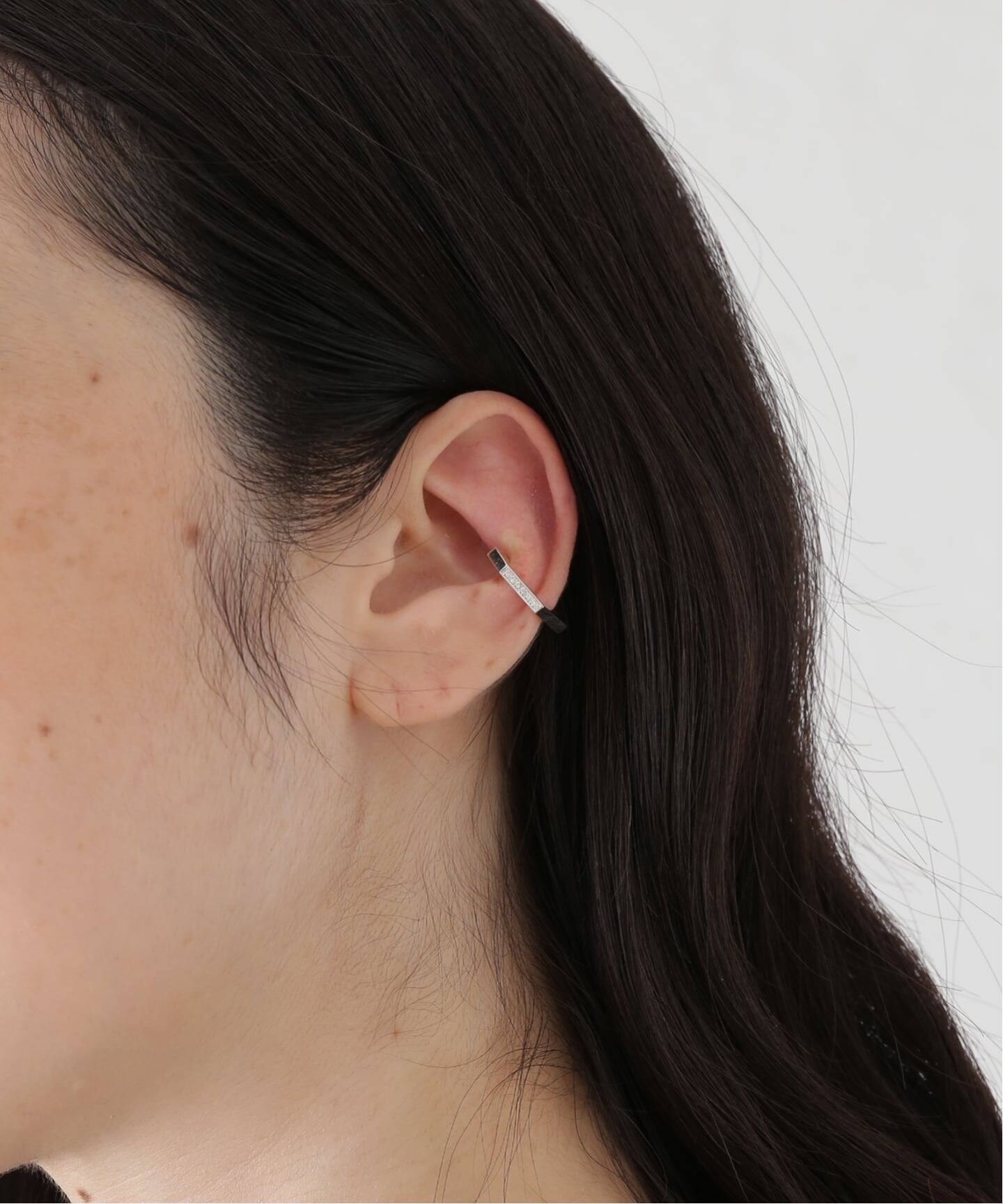 Hirotaka/ヒロタカ MANHATTAN Polygon Diamond Ear C（ピアス（片耳用