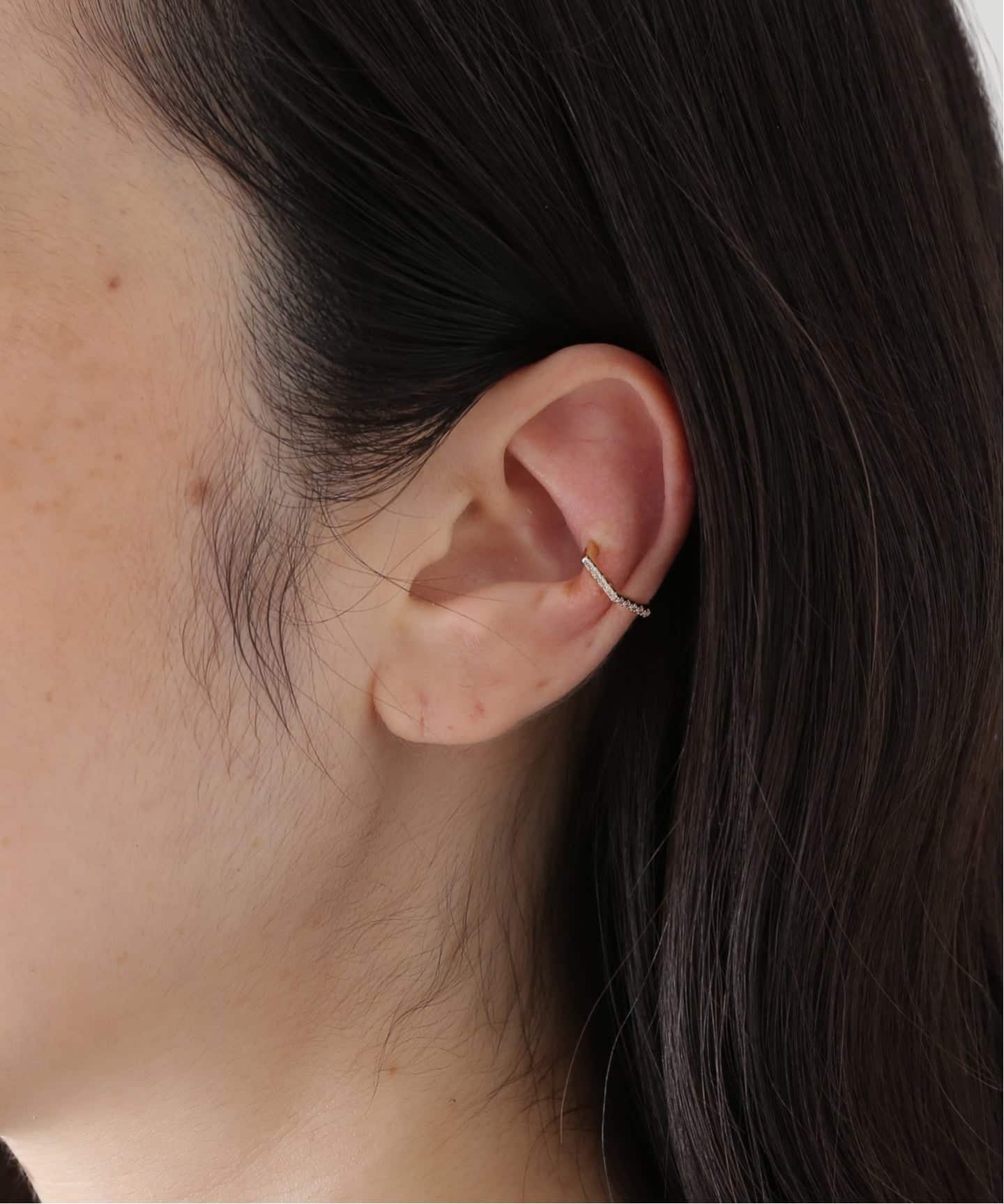 Hirotaka/ヒロタカ MANHATTAN Hexagon Diamond Ear C(ピアス(片耳用 Hirotaka/ヒロタカ MANHATTAN Hexagon Diamond Ear C(ピアス(片耳用