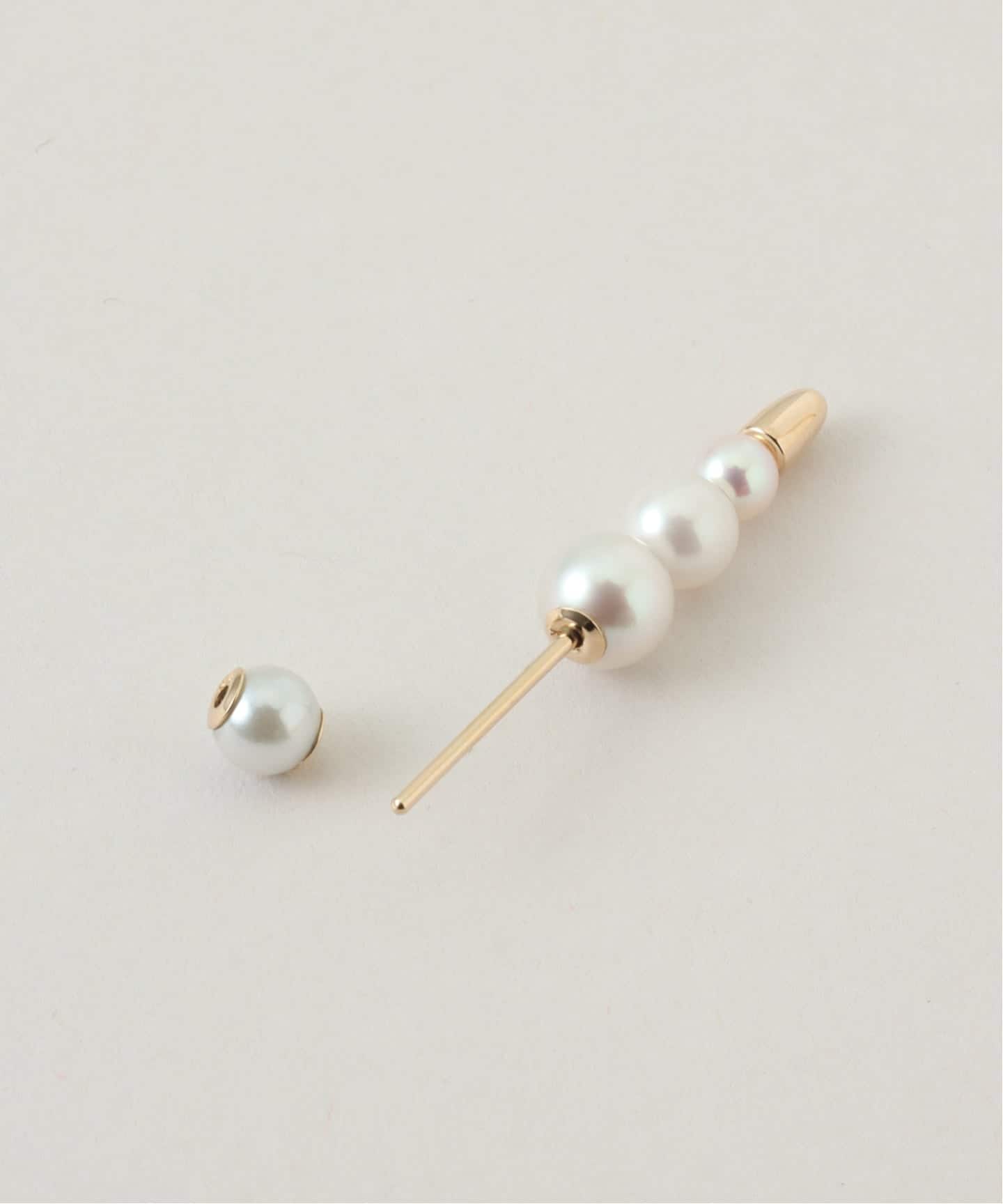 Hirotaka/ヒロタカ BACK SPEAR Puncture Pearl Earring（ピアス（片耳