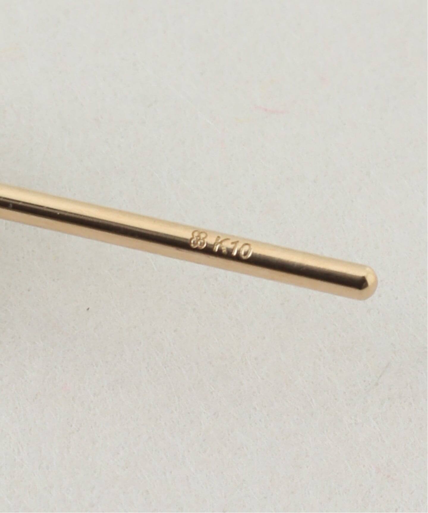 Hirotaka/ヒロタカ BACK SPEAR Puncture Pearl Earring（ピアス（片耳 