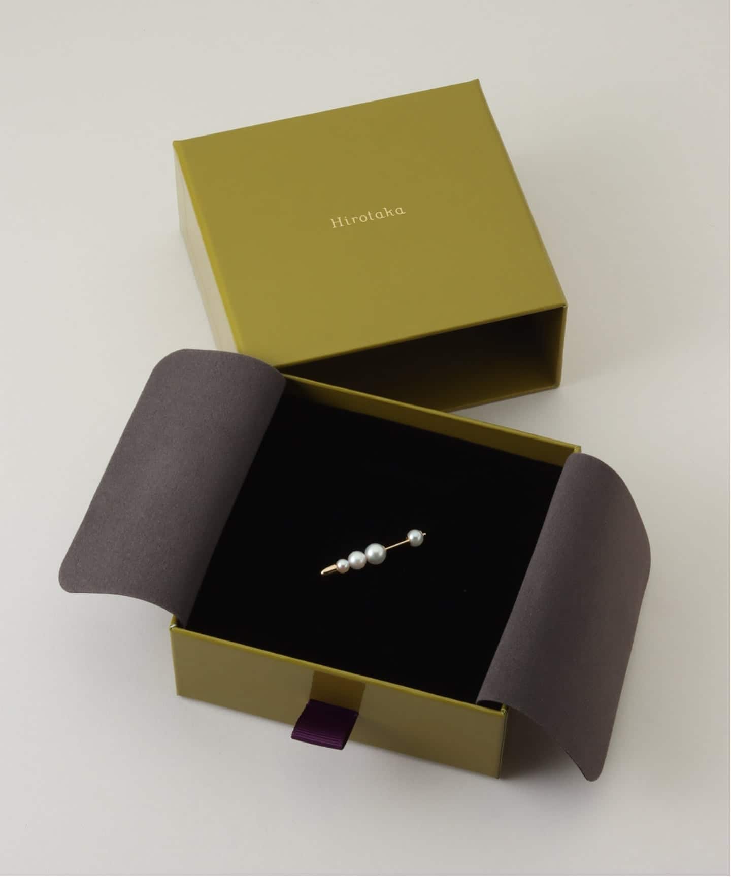 Hirotaka/ヒロタカ BACK SPEAR Puncture Pearl Earring（ピアス（片耳