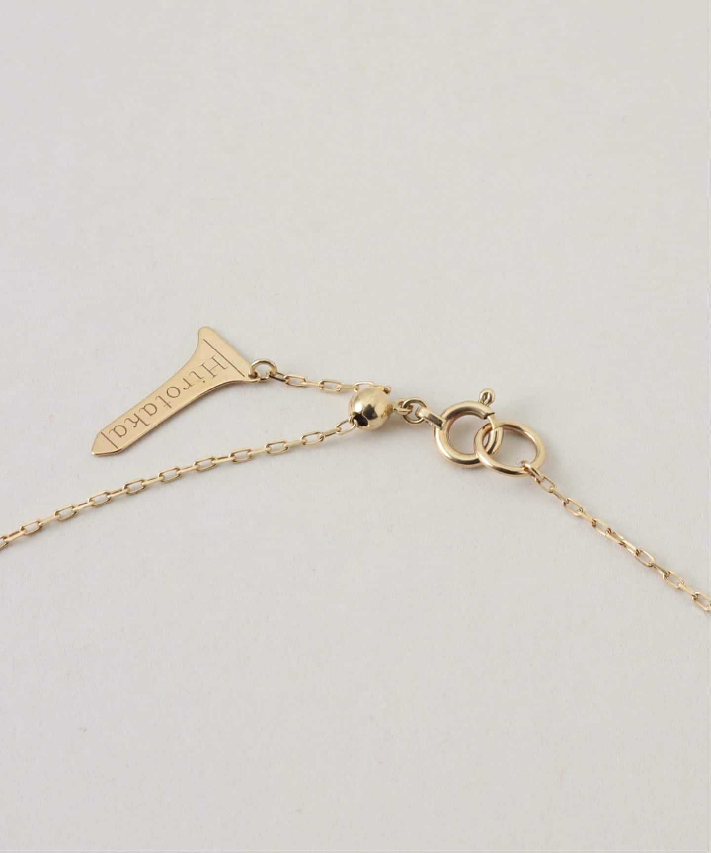 Hirotaka/ヒロタカ Drosera Diamond Akoya Pearl Bar（ネックレス