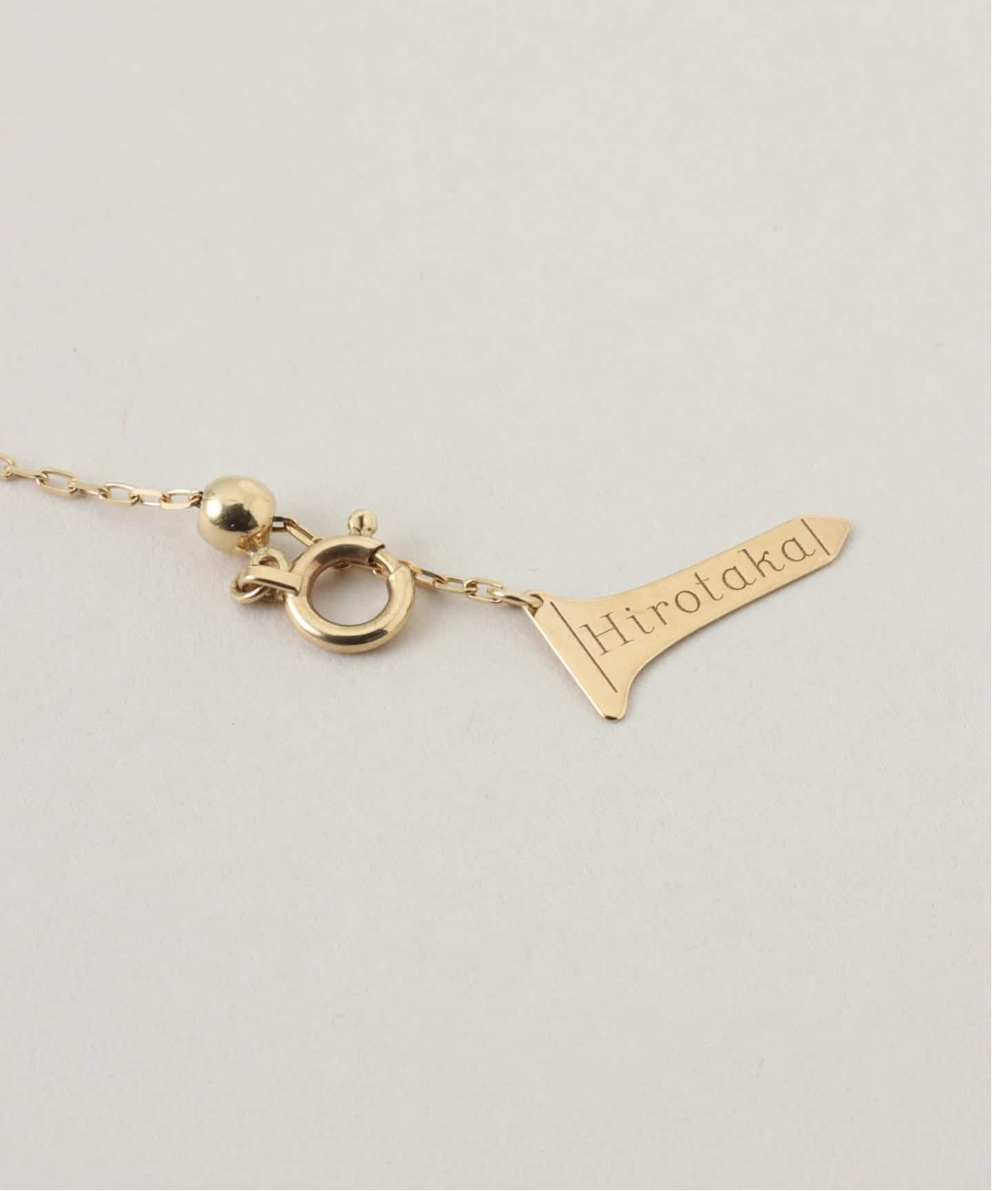Hirotaka/ヒロタカ Drosera Diamond Akoya Pearl Bar（ネックレス