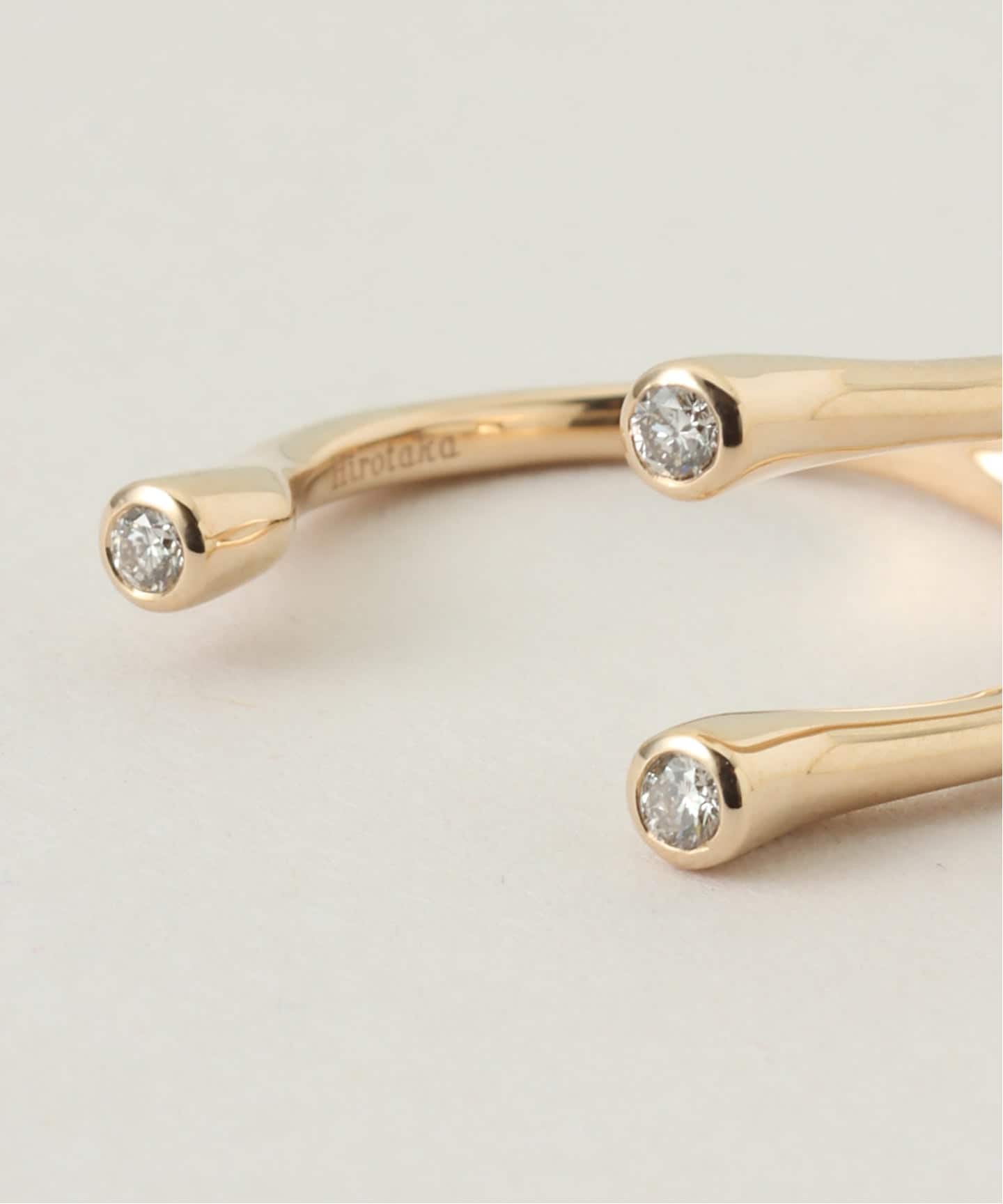 Hirotaka/ヒロタカ Drosera Diamond Cuff Ring（リング）｜NOBLE