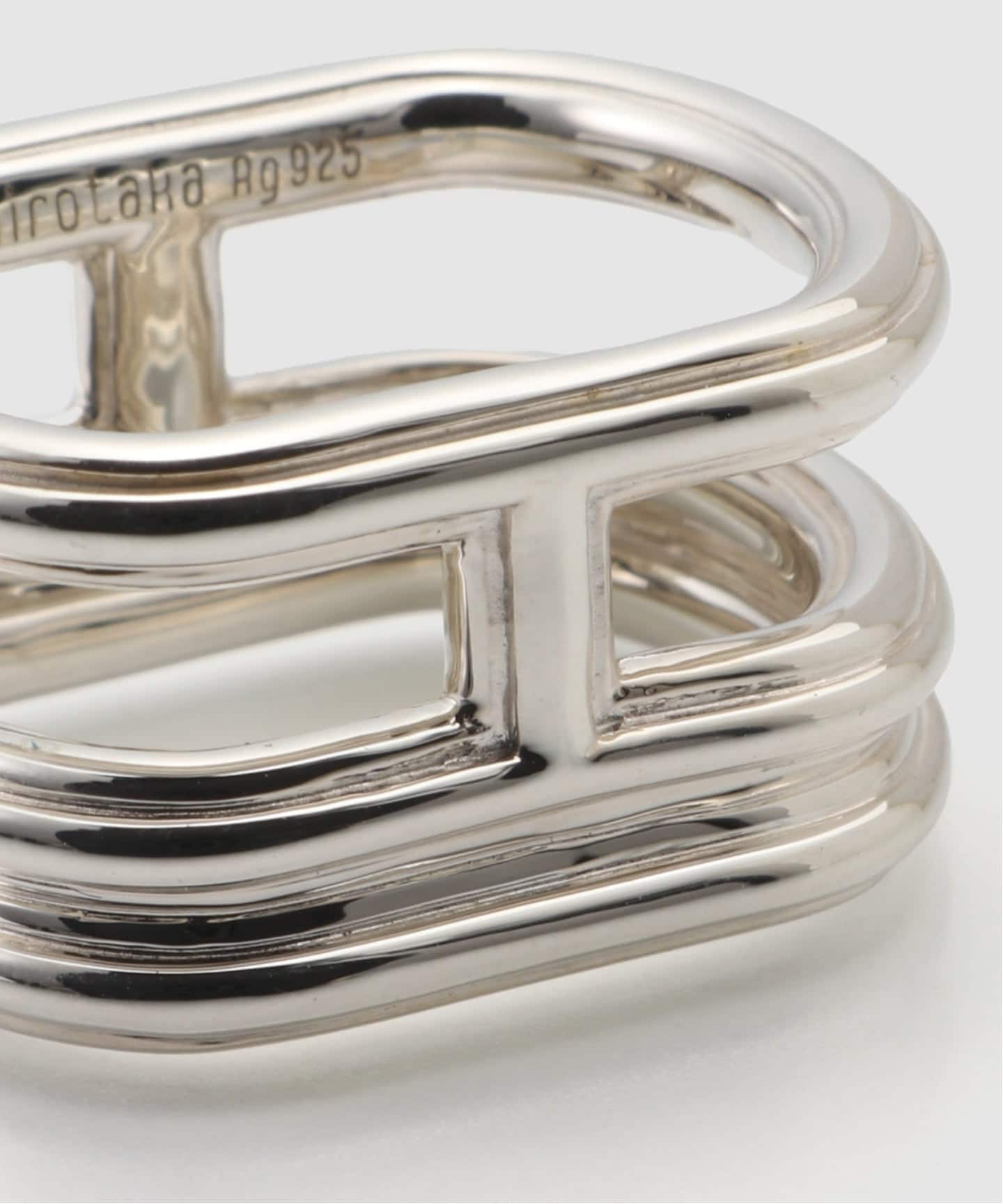 Hirotaka/ヒロタカ Sand Dune Layered Ring シルバー（リング）｜NOBLE