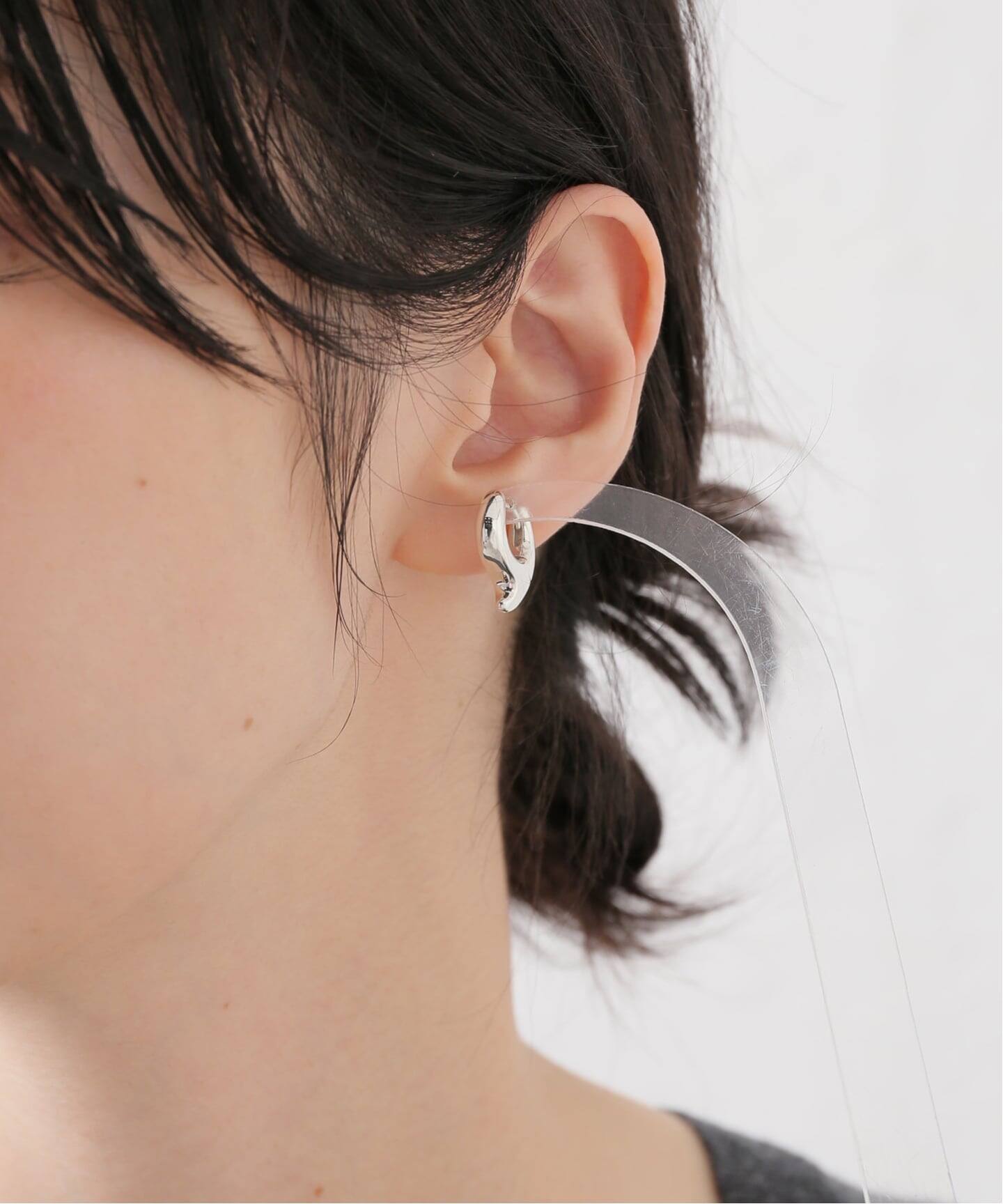 SK HIROTAKA ヒロタカ　ピアス　k10 シルバー Hirotaka/ヒロタカ Parakeet Earring(片耳) シルバー（ピアス（片耳用