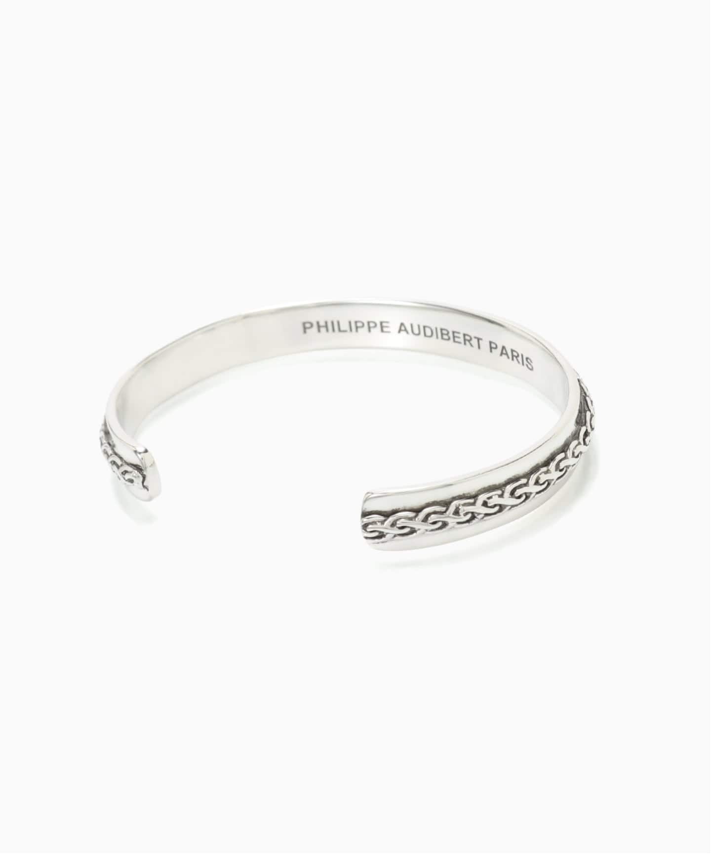 PHILIPPE AUDIBERT Nicky bracelet, brass silver plated（その他