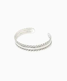 PHILIPPE AUDIBERT Cesar rigid bracelet silver plated（ブレスレット 
