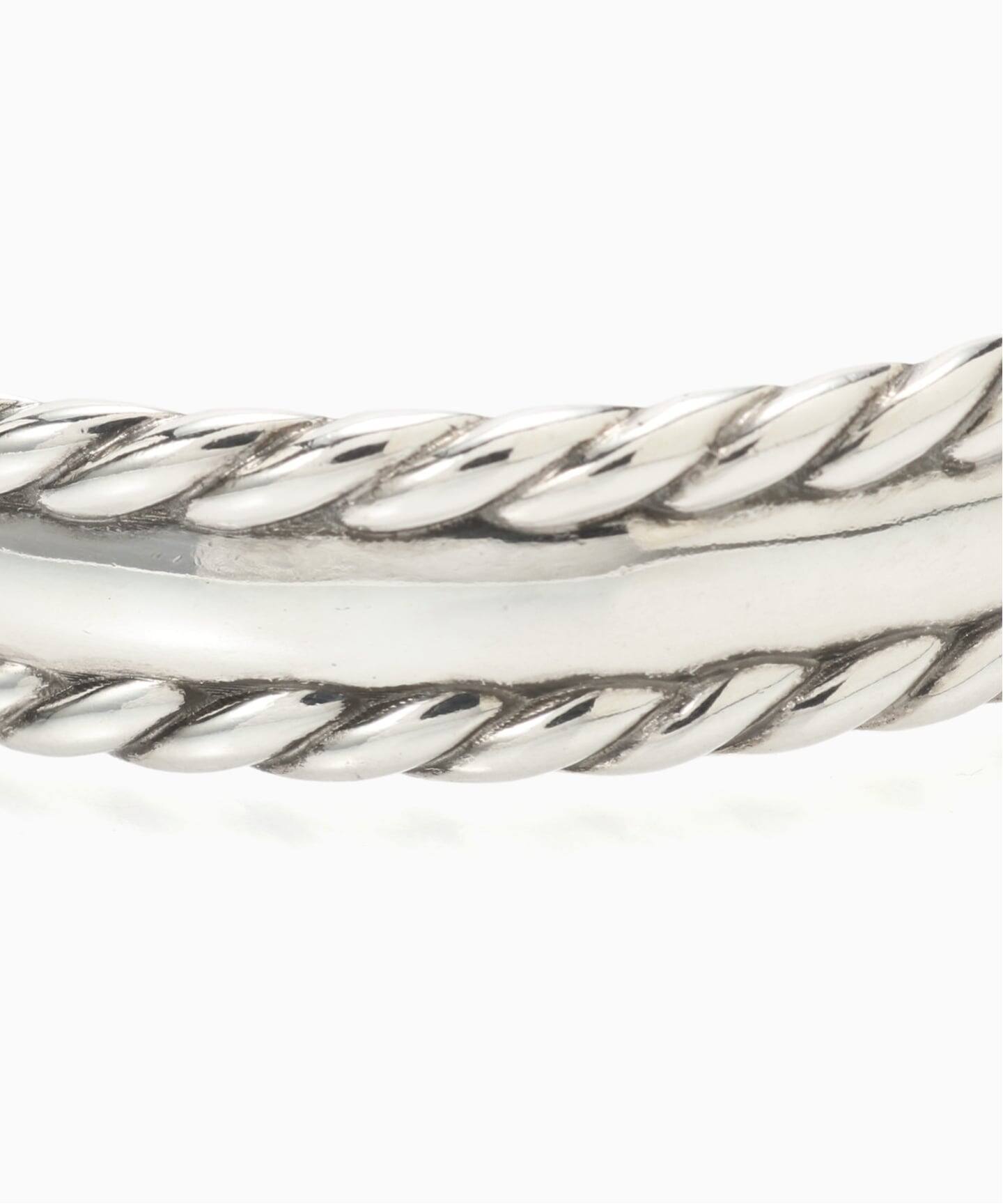 PHILIPPE AUDIBERT Cesar rigid bracelet silver plated（ブレスレット