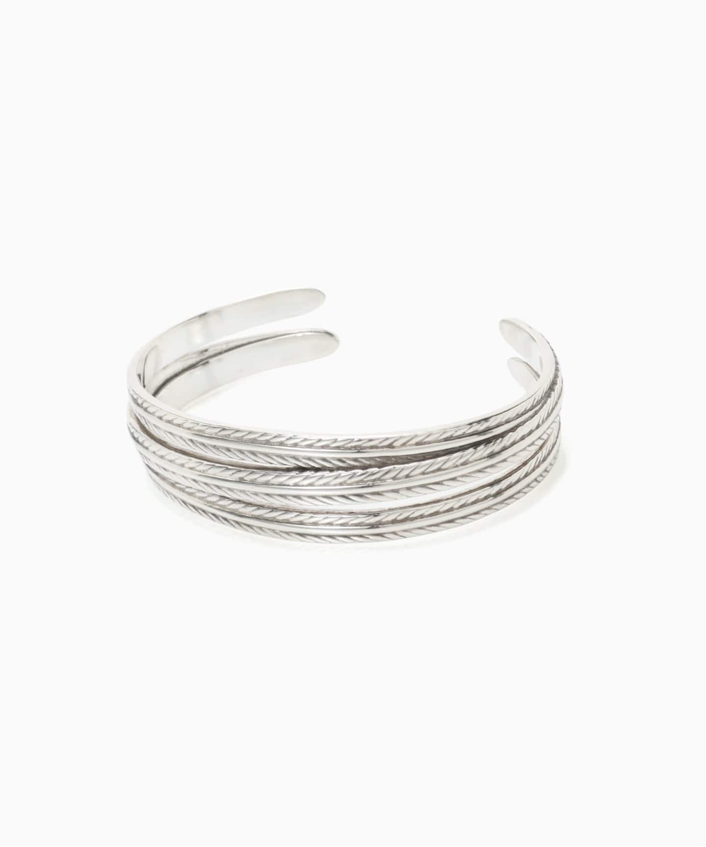 PHILIPPE AUDIBERT3Tziziri bracelet L brass silver（ブレスレット