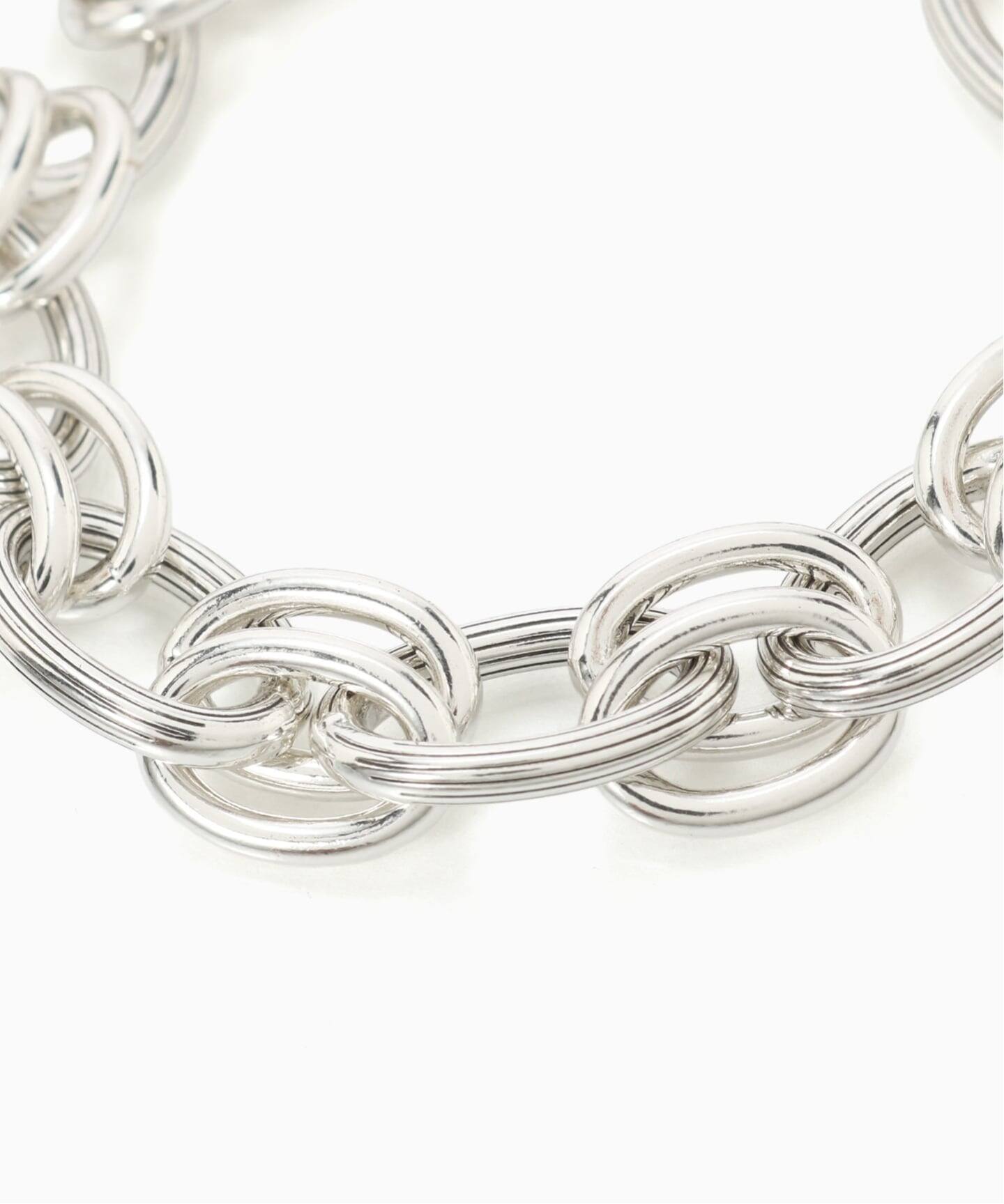 PHILIPPE AUDIBERT Byron bracelet, brass silver plated 