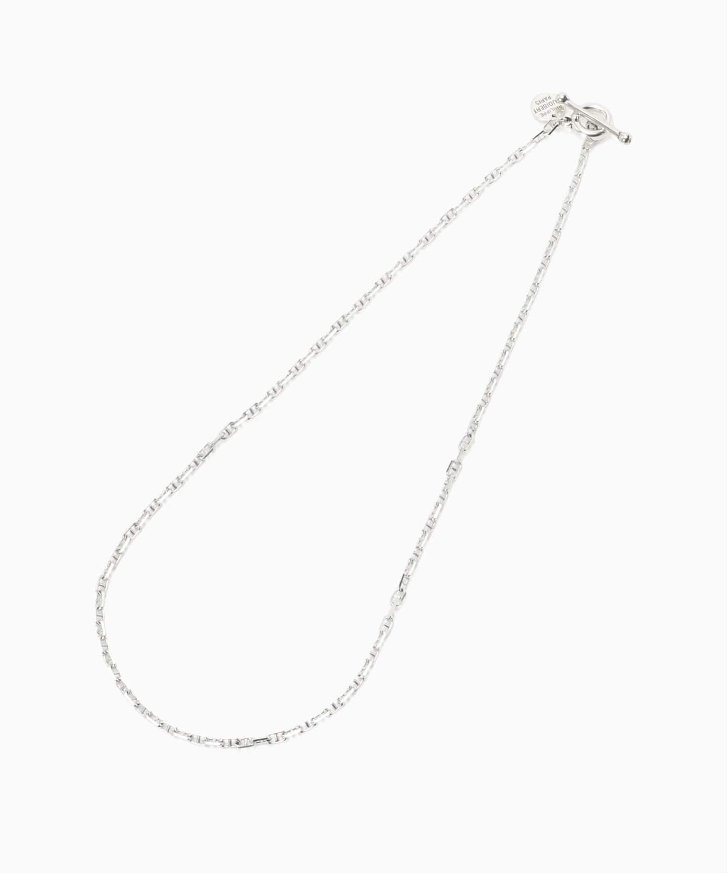 PHILIPPE AUDIBERT Enara necklace brass silver plated,（ネックレス