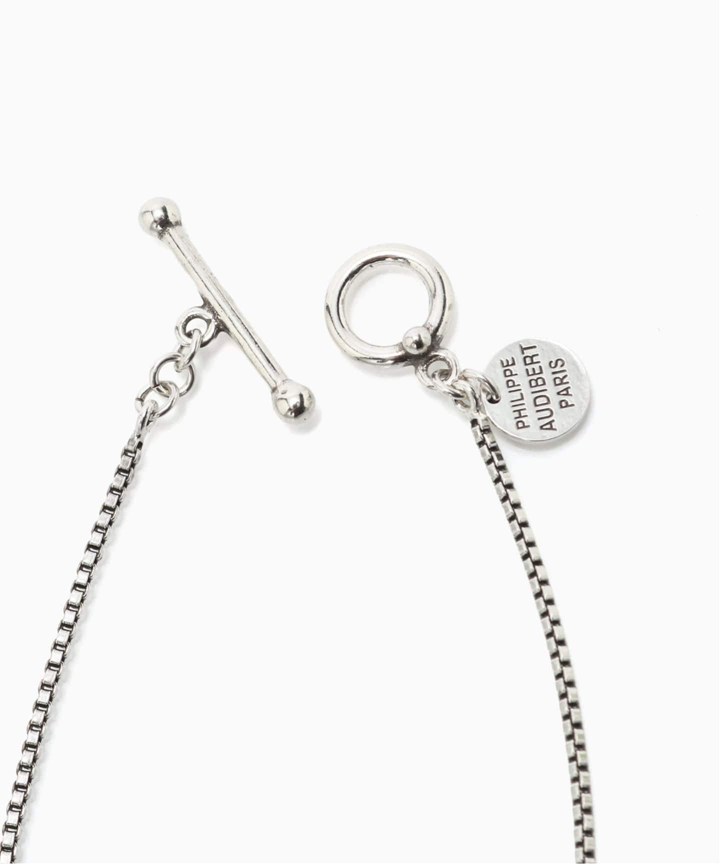 アクセサリー PHILIPPE AUDIBERT PHILIPPE AUDIBERT Tory necklace brass silver plated（ネックレス