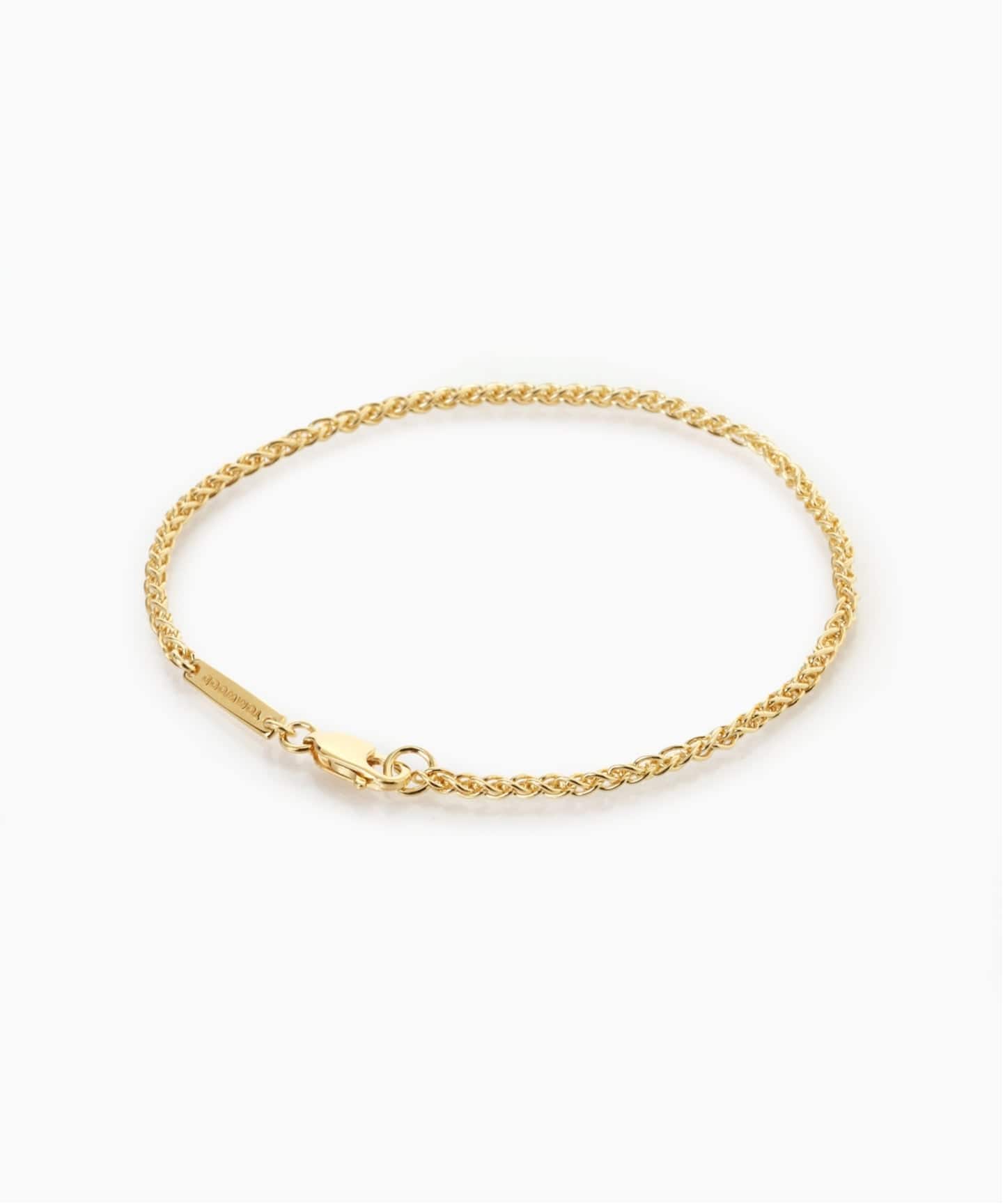 TOMWOOD / トムウッド SPIKE BRACELET GOLD -7.0 / 100992