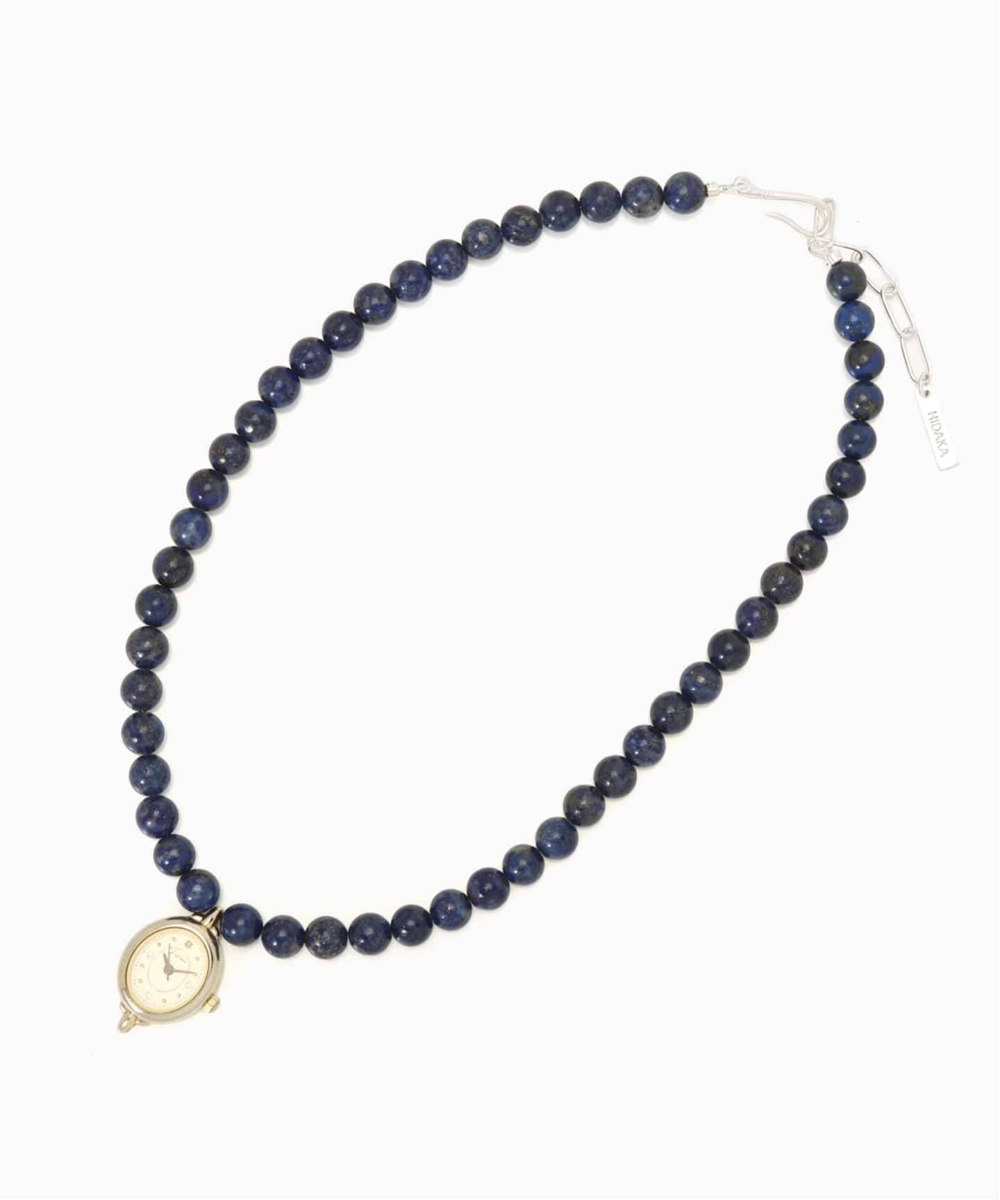 HIDAKA / ヒダカ ORBIT WATCH NECKLACE LAPIS（ネックレス