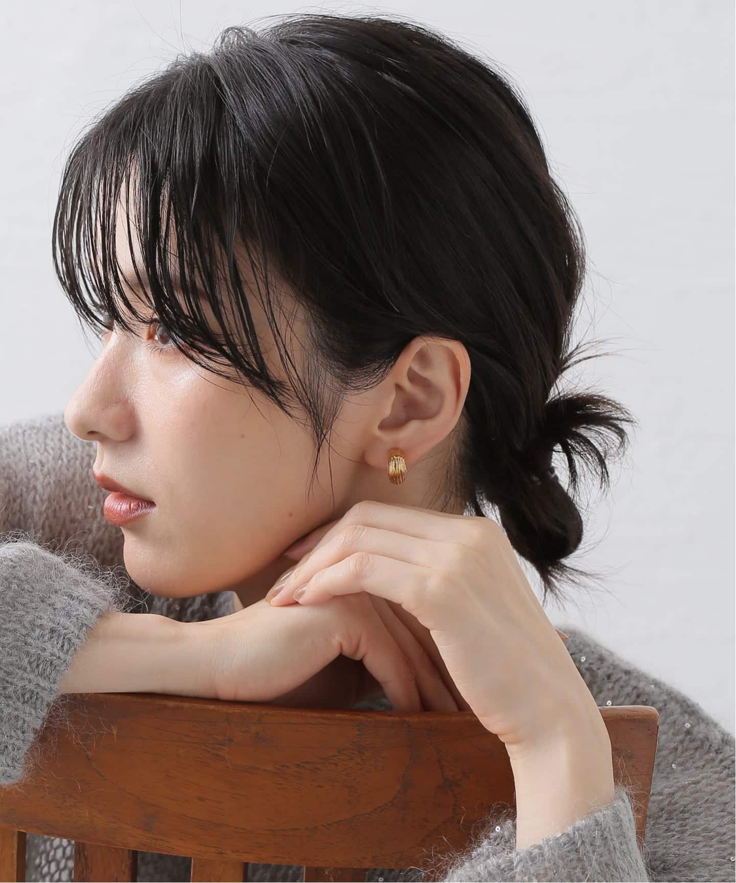 極美品♥ジャーナルスタンダード レサージュ シアー ギャザー ポンチョ風ブラウス JOURNAL STANDARD L'ESSAGE（ジャーナルスタンダード レサージュ）の
