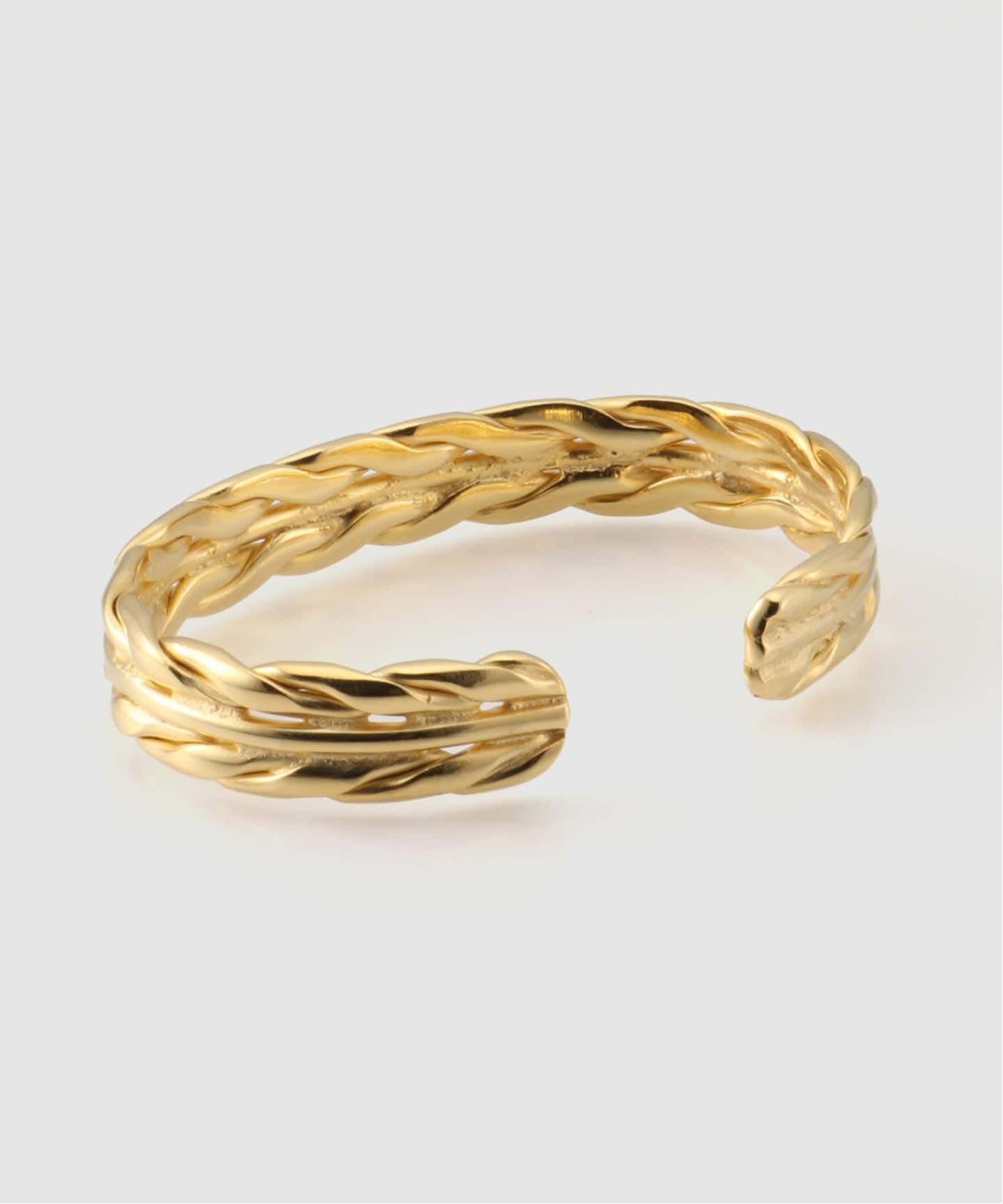 ERICKA NICOLAS BEGAY BRASS BANGELS FEATHER M バングル