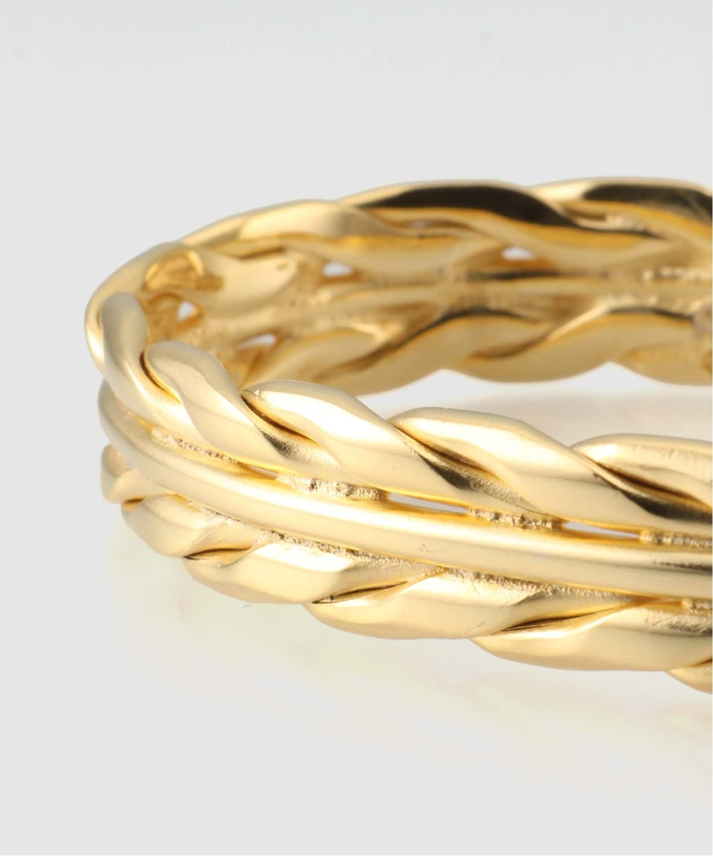 ERICKA NICOLAS BEGAY BRASS BANGELS FEATHER M バングル