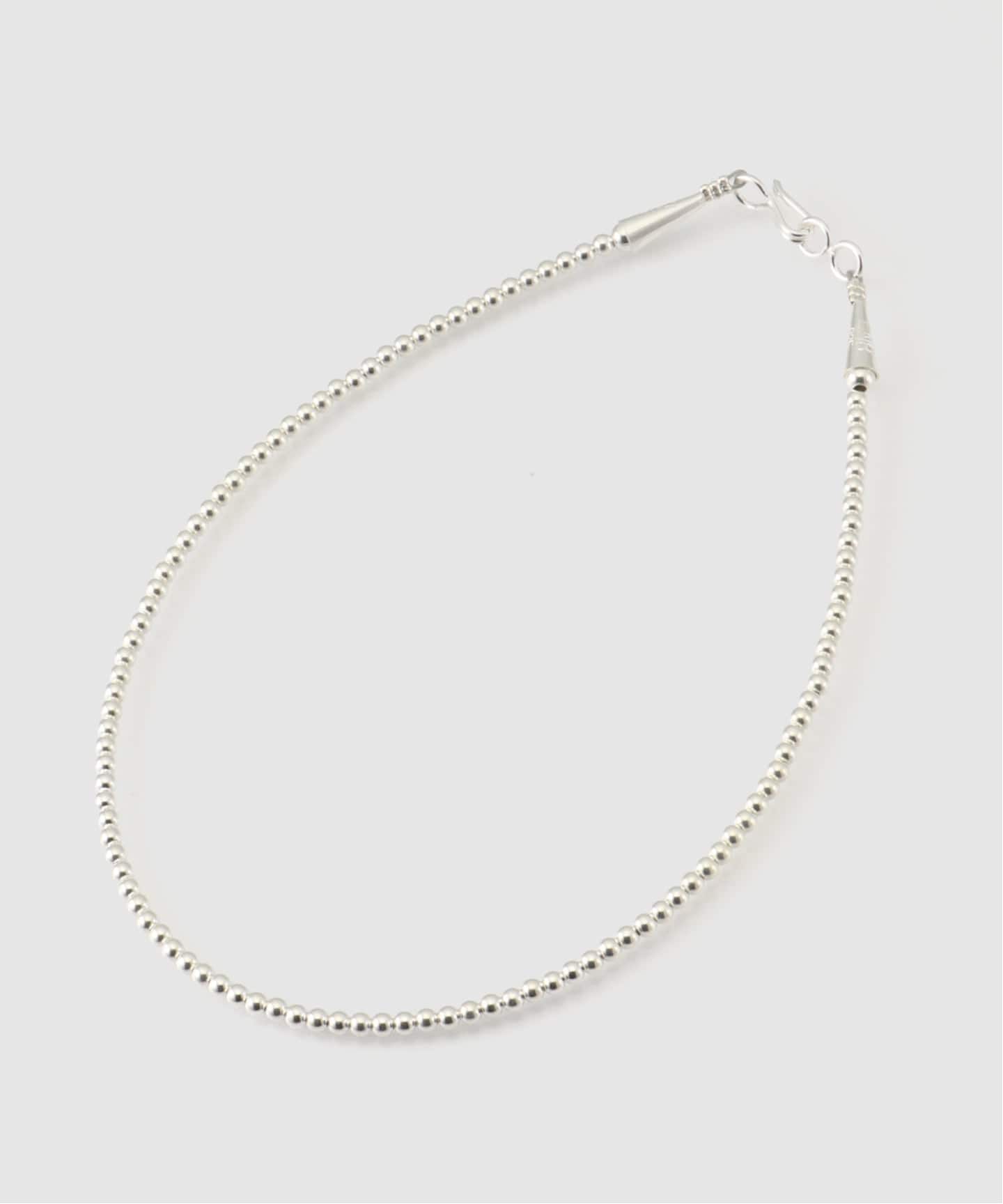 ERICKA NICOLAS BEGAY ナバホパール 3mm/35cm ネックレス（ネックレス