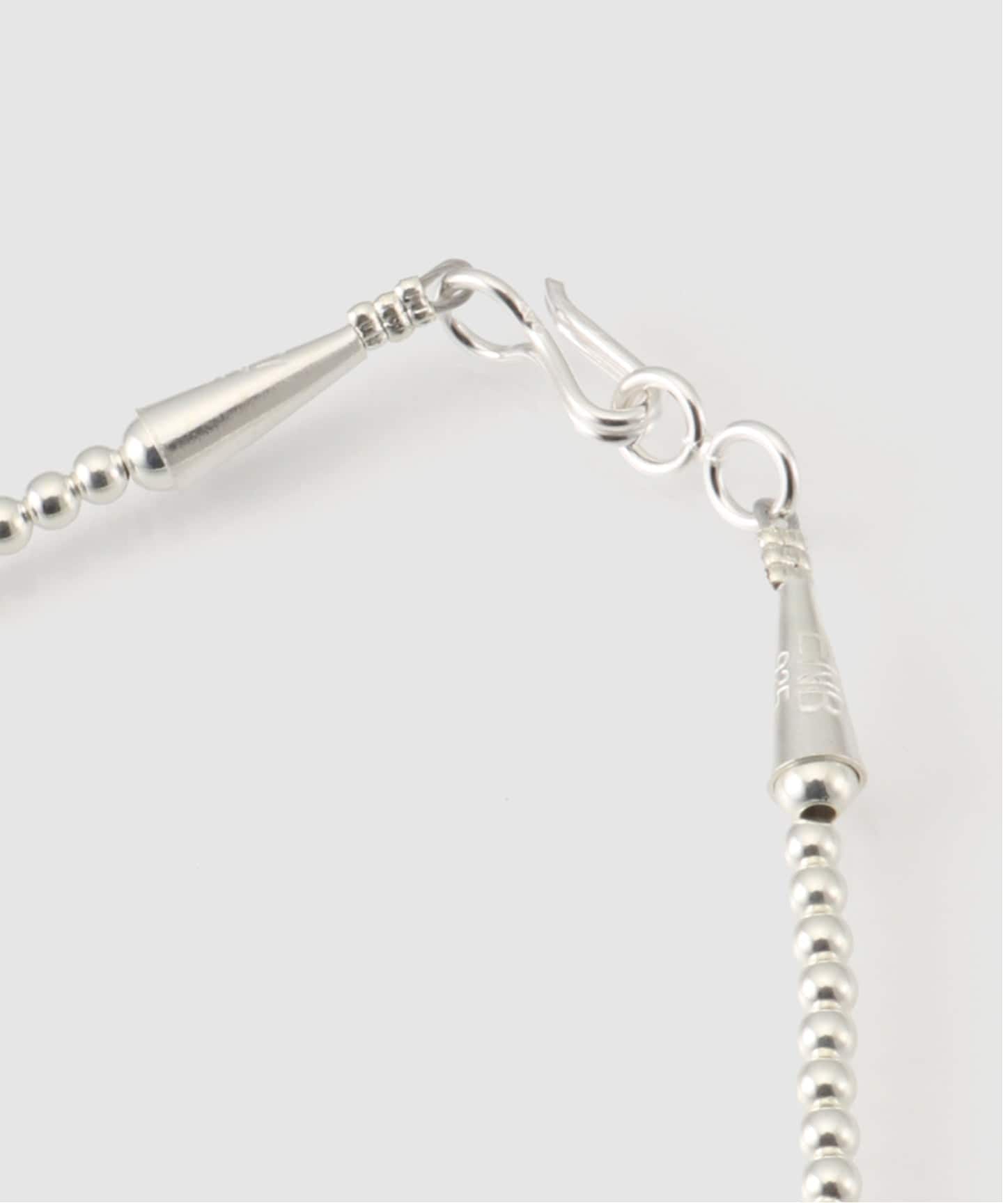 ERICKA NICOLAS BEGAY ナバホパール 3mm/35cm ネックレス（ネックレス